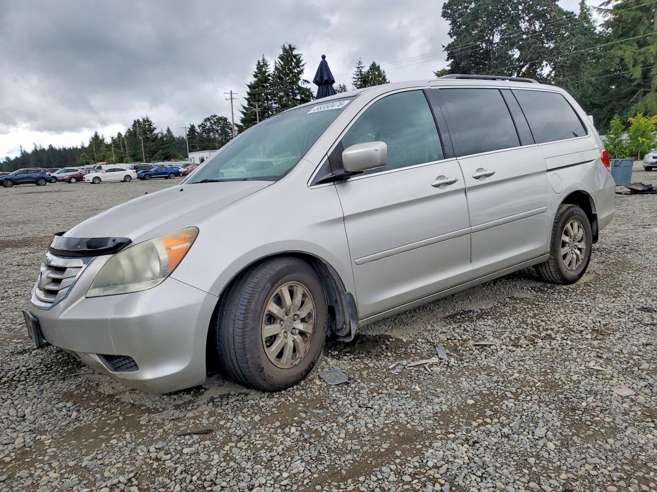 2008 Honda Odyssey Exl Серебряный vin: 5FNRL38738B043553