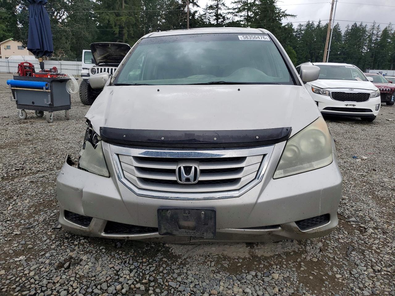 2008 Honda Odyssey Exl Silver vin: 5FNRL38738B043553