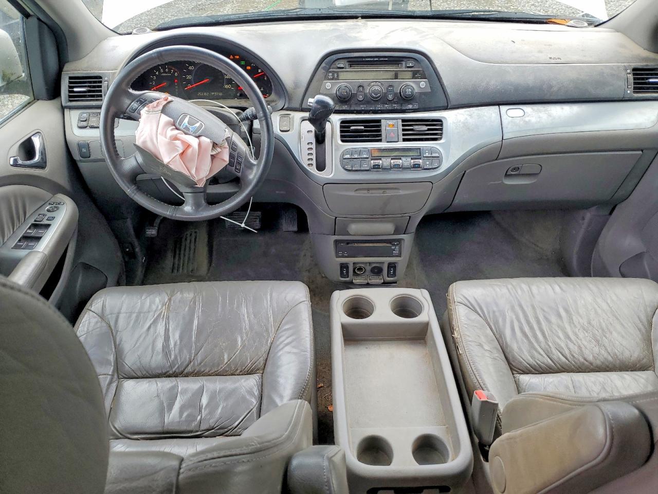 2008 Honda Odyssey Exl Silver vin: 5FNRL38738B043553