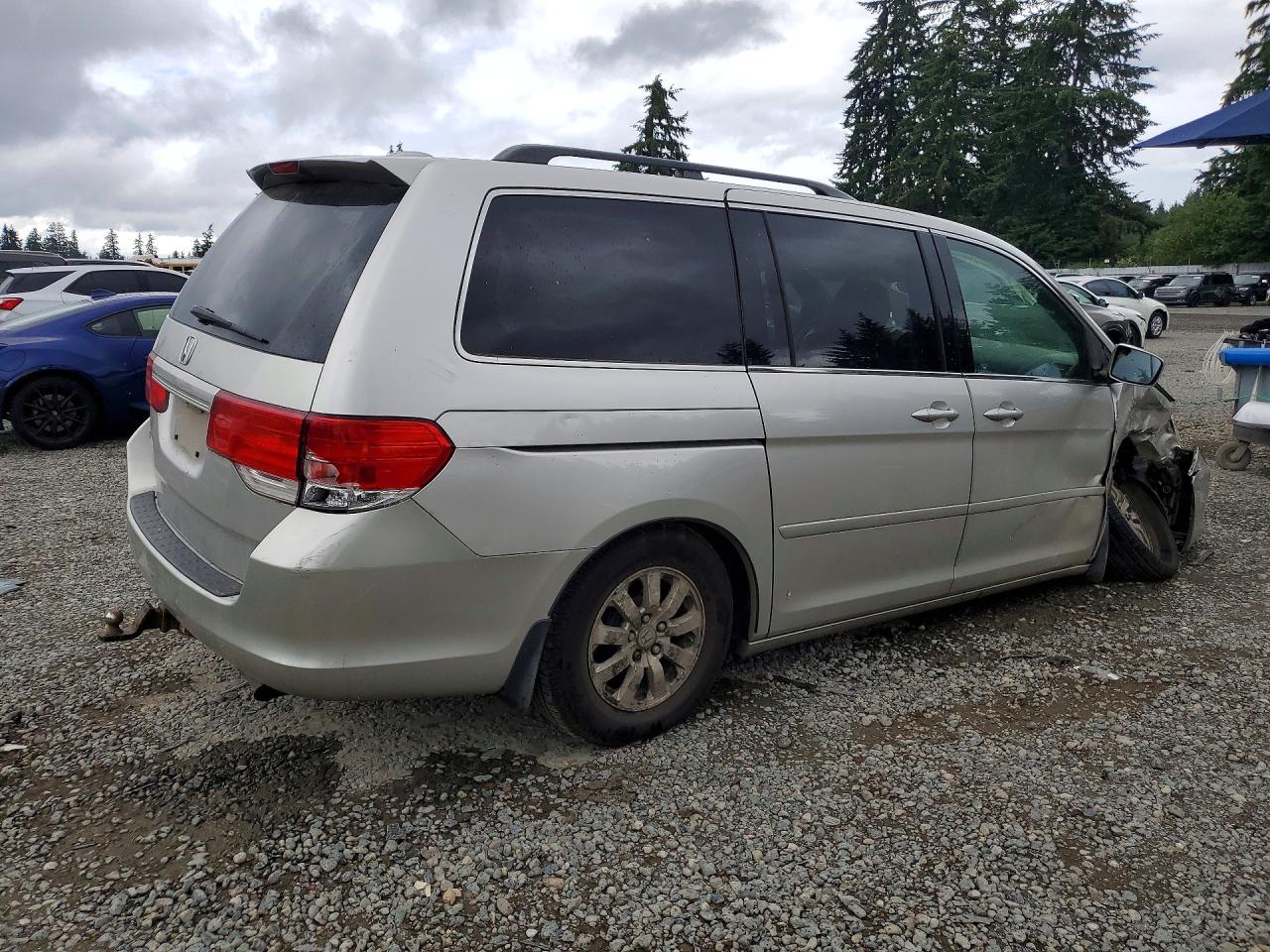 2008 Honda Odyssey Exl Silver vin: 5FNRL38738B043553