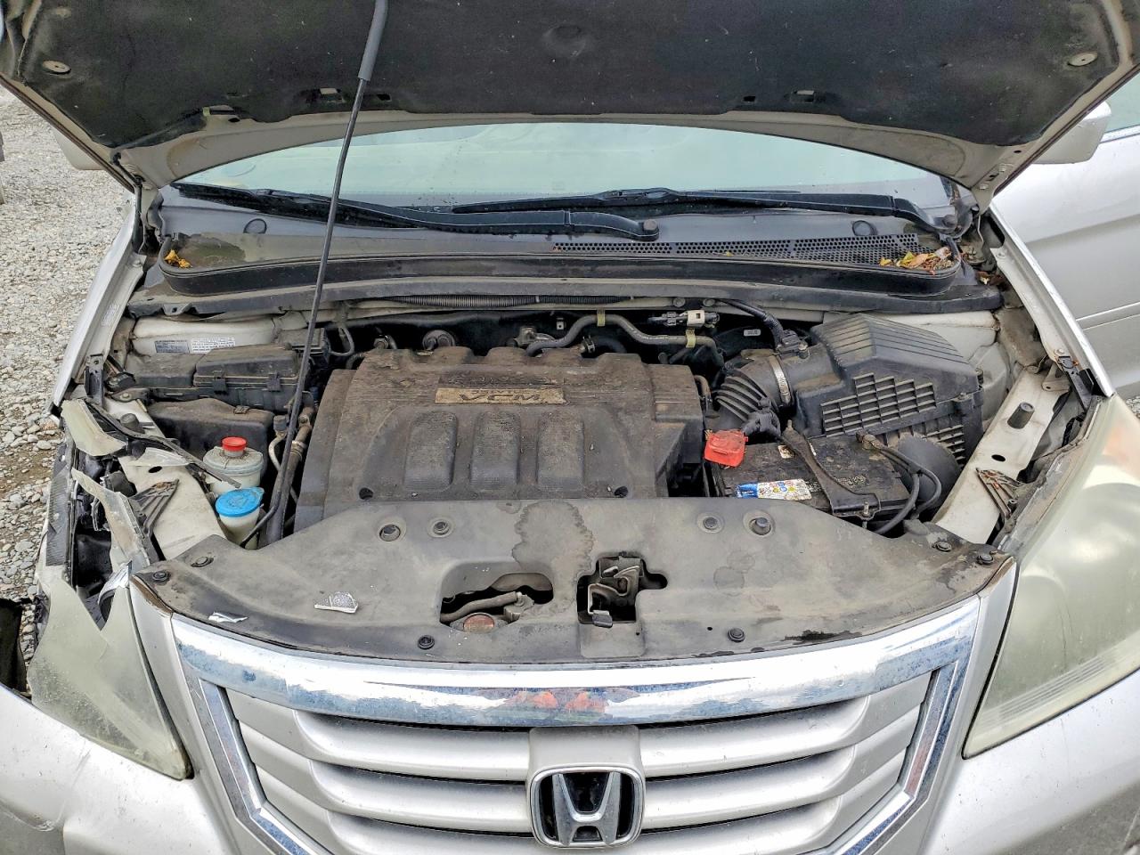2008 Honda Odyssey Exl Silver vin: 5FNRL38738B043553