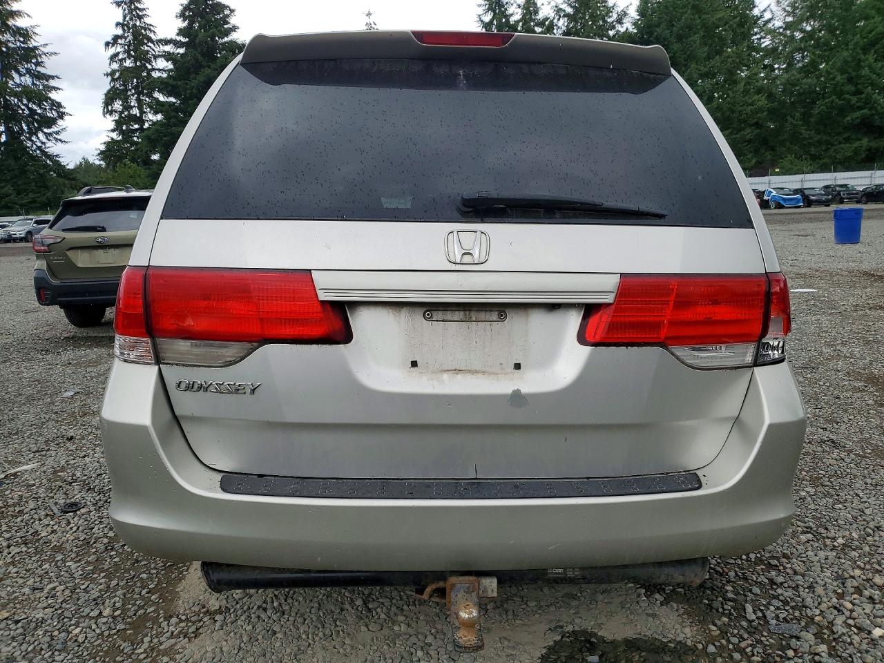 2008 Honda Odyssey Exl Silver vin: 5FNRL38738B043553