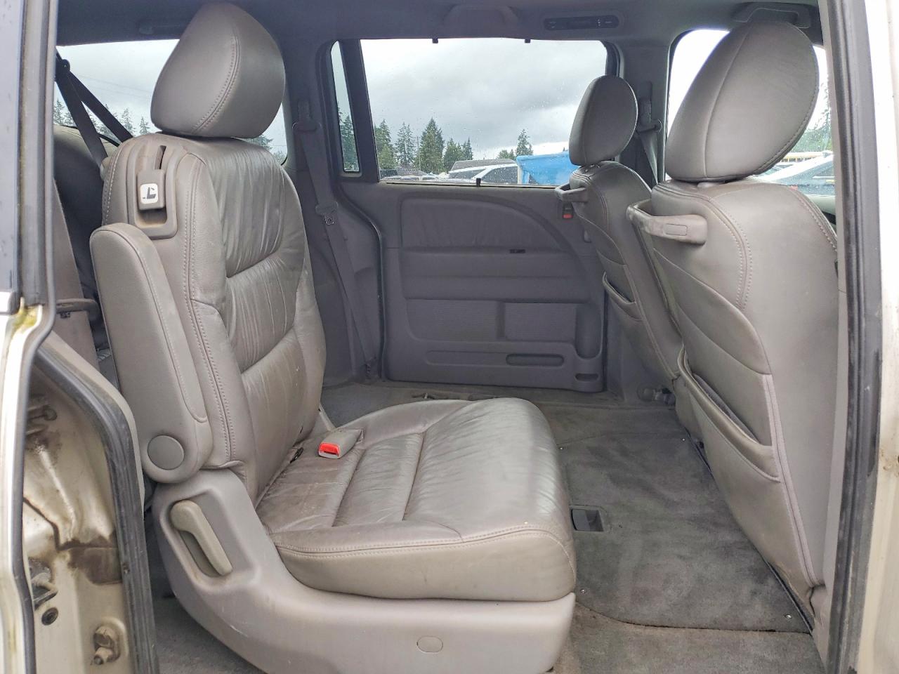 2008 Honda Odyssey Exl Silver vin: 5FNRL38738B043553