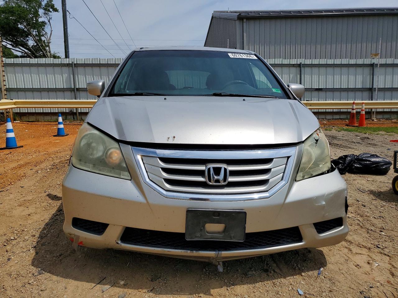2008 Honda Odyssey Exl Silver vin: 5FNRL38738B059252