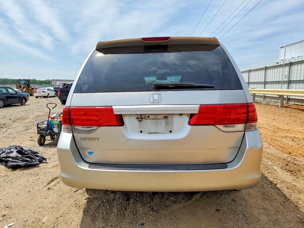 2008 Honda Odyssey Exl Silver vin: 5FNRL38738B059252