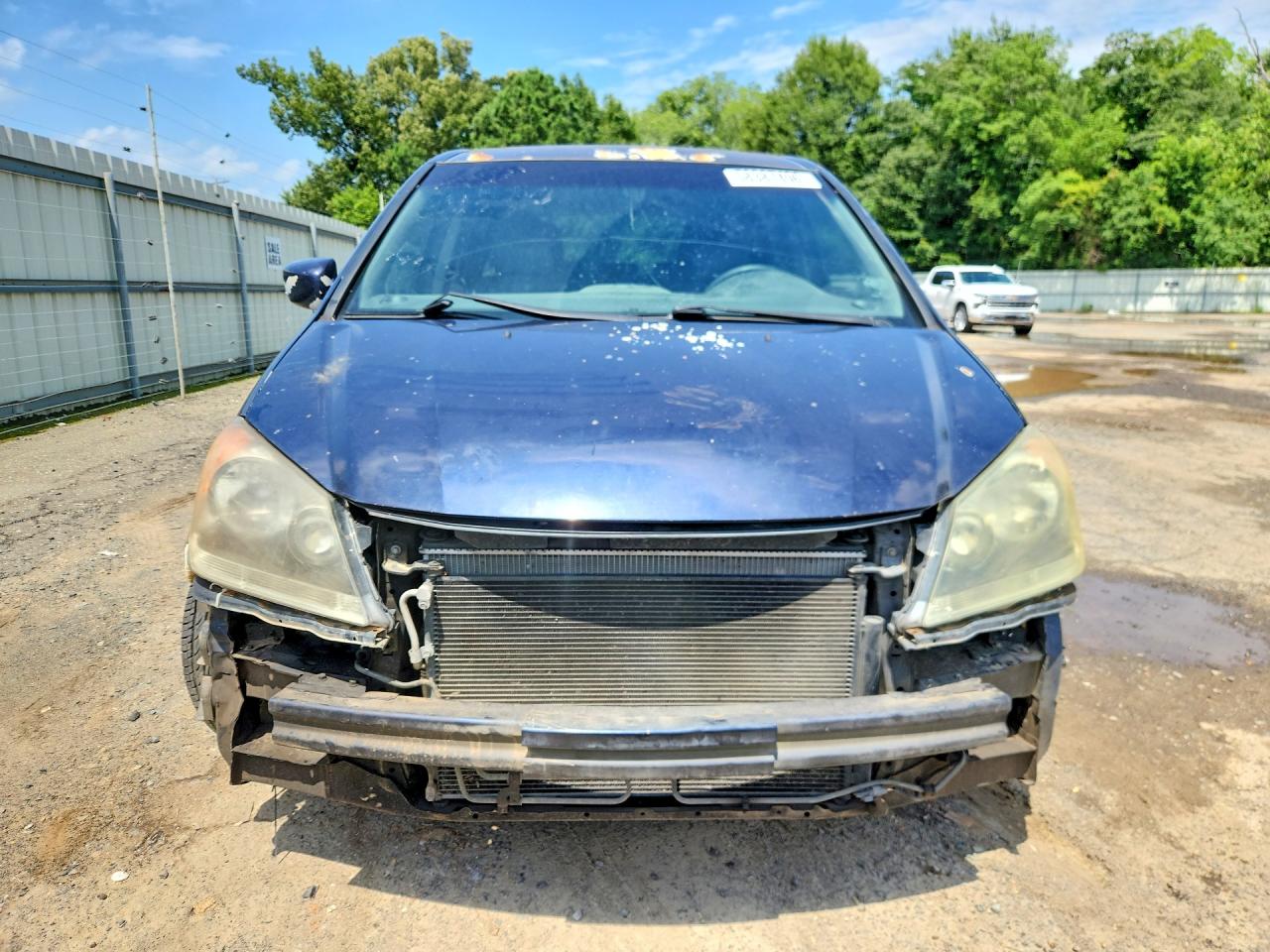 2008 Honda Odyssey Exl Blue vin: 5FNRL38738B070042
