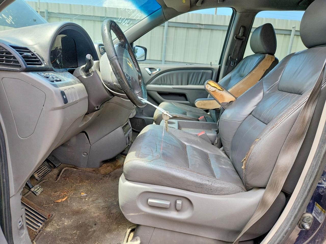 2008 Honda Odyssey Exl Blue vin: 5FNRL38738B070042