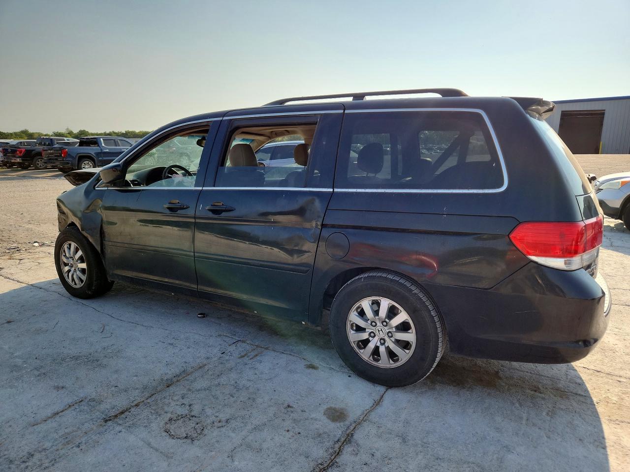 2008 Honda Odyssey Exl Black vin: 5FNRL38738B081025