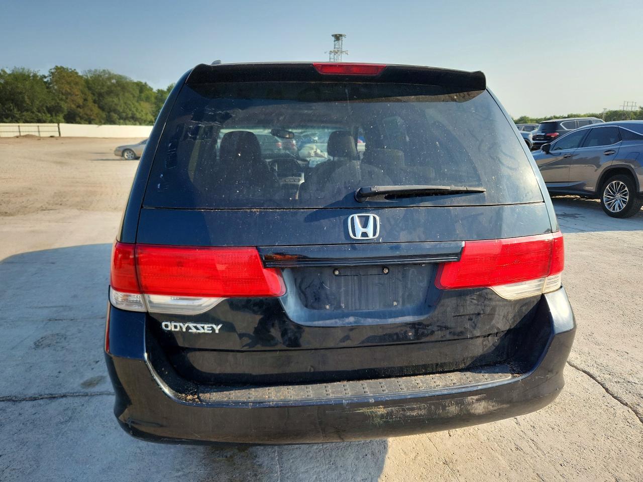 2008 Honda Odyssey Exl Black vin: 5FNRL38738B081025