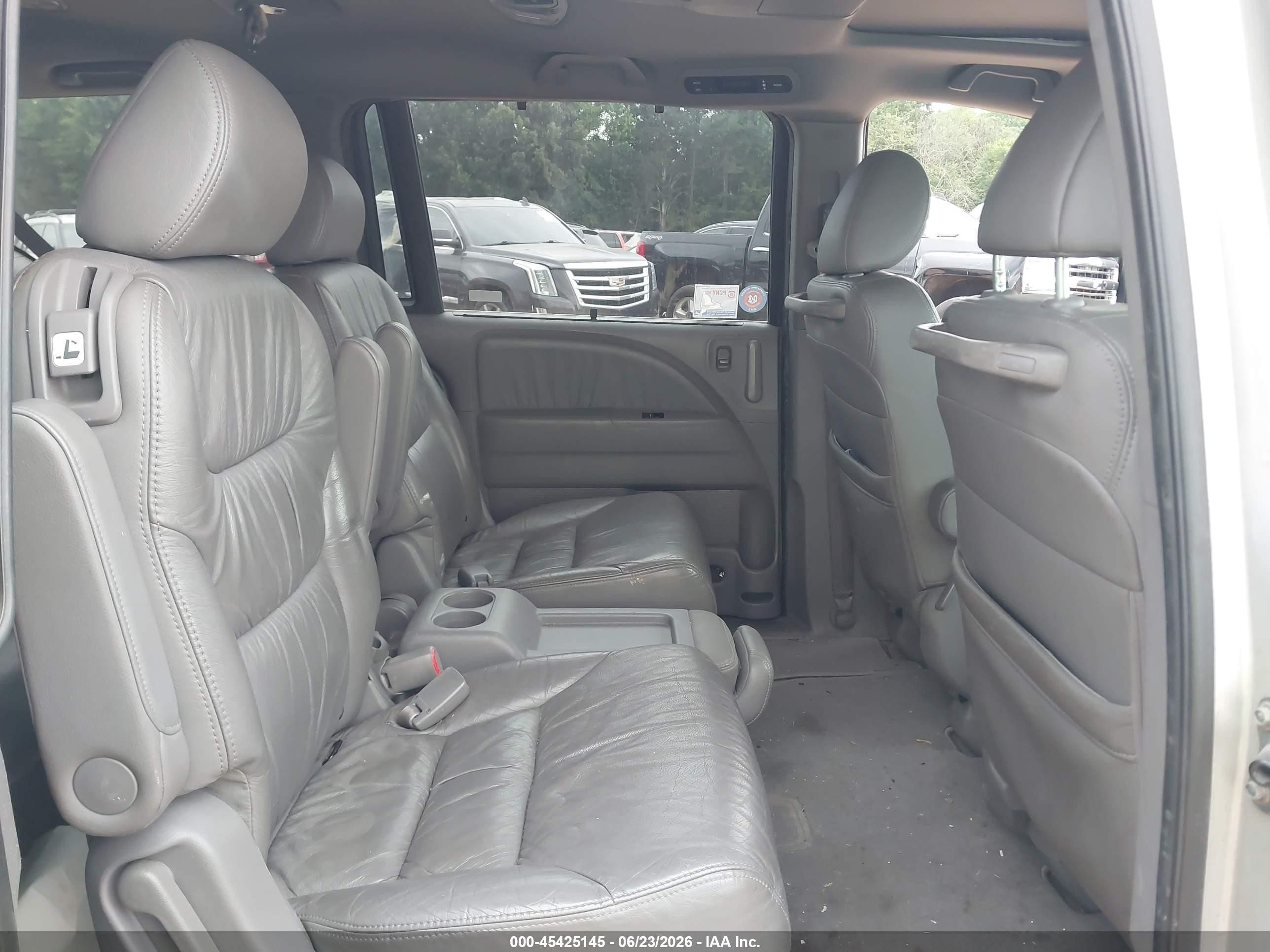 2009 Honda Odyssey Ex-l Silver vin: 5FNRL38739B012790