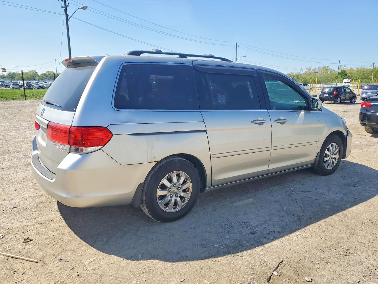 2009 Honda Odyssey Exl Серебряный vin: 5FNRL38739B030030