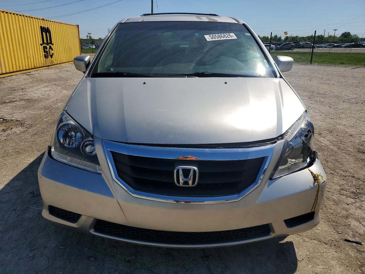 2009 Honda Odyssey Exl Серебряный vin: 5FNRL38739B030030