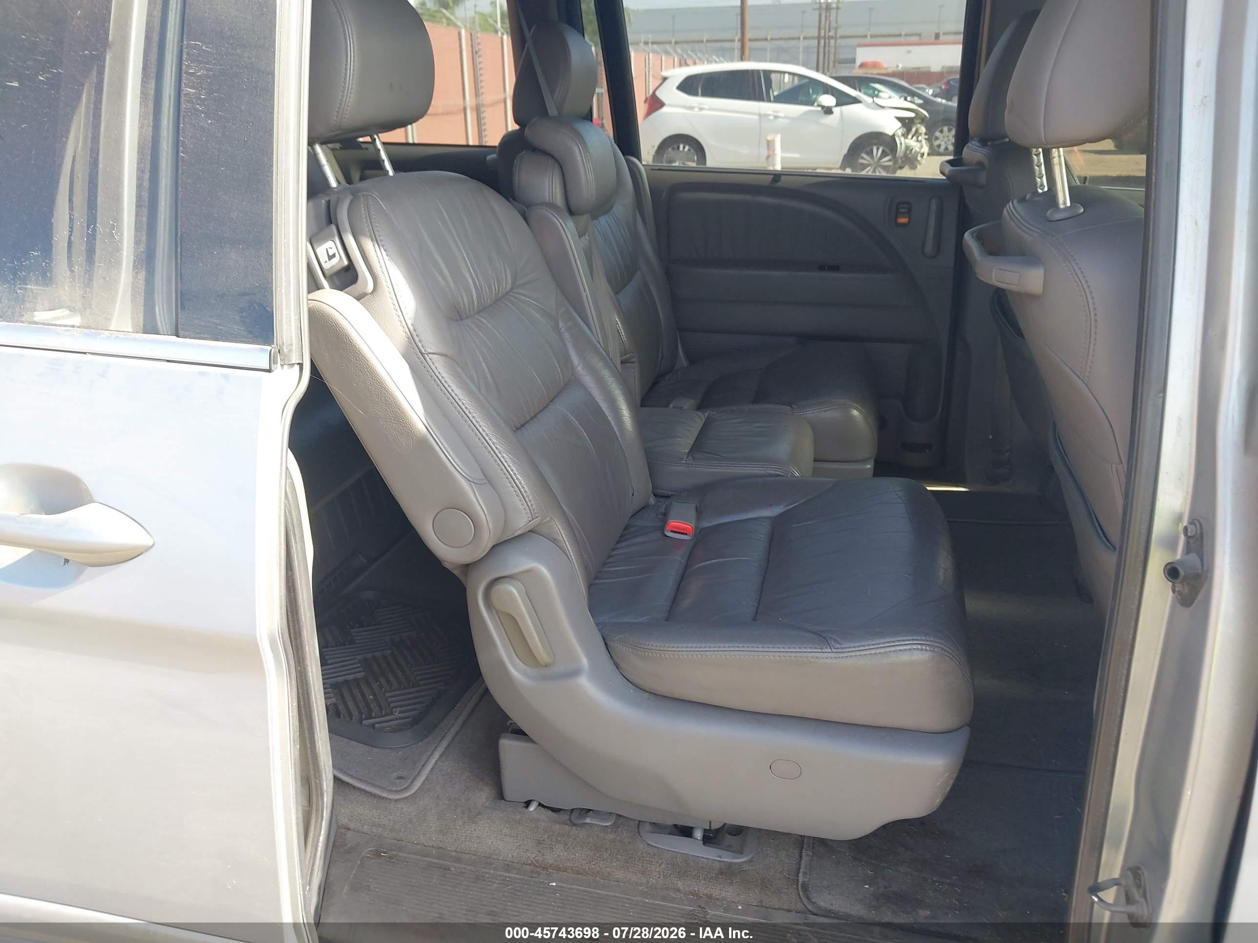 2009 Honda Odyssey Ex-l Gray vin: 5FNRL38739B031629