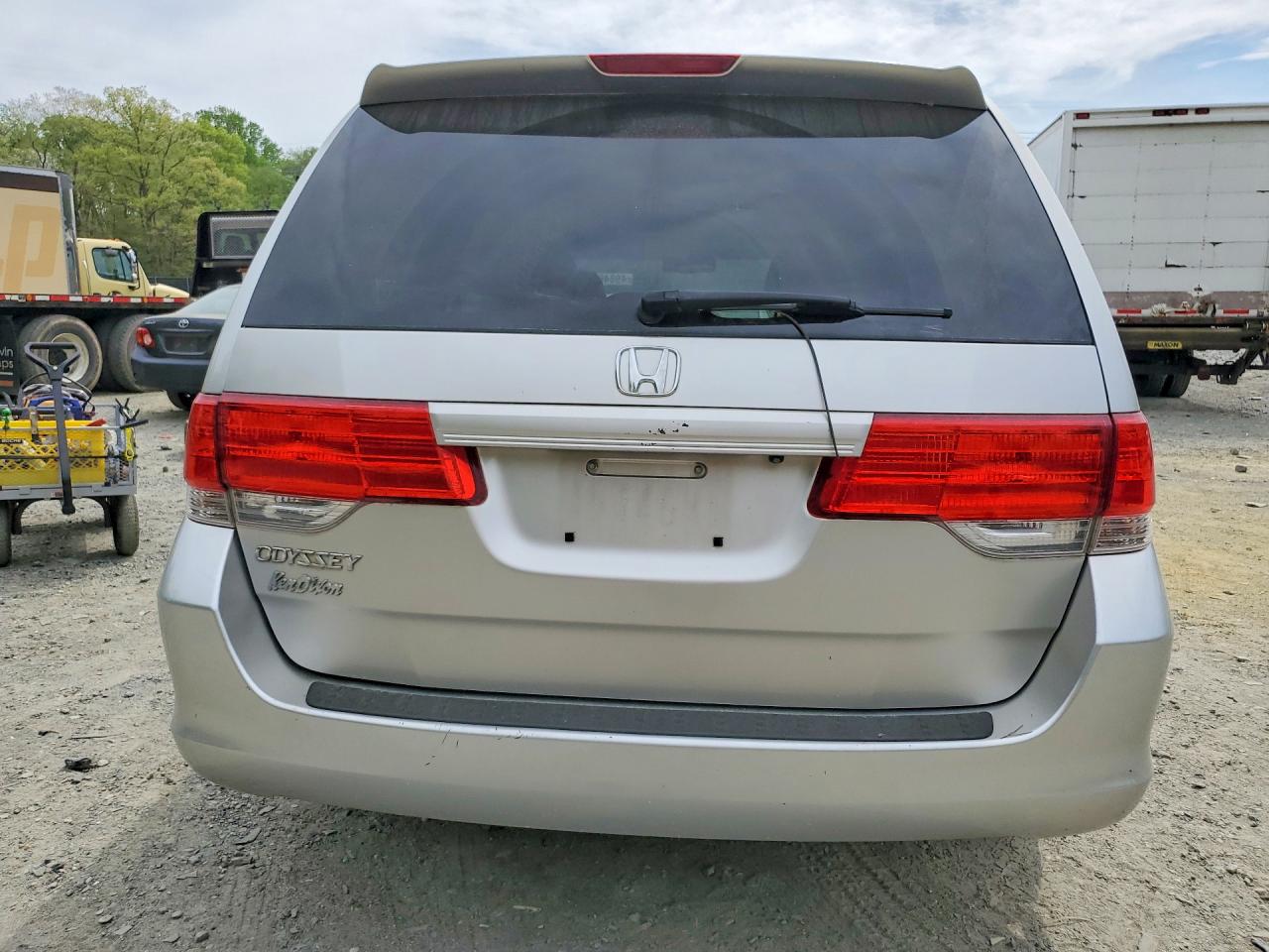 2009 Honda Odyssey Exl Silver vin: 5FNRL38739B048947