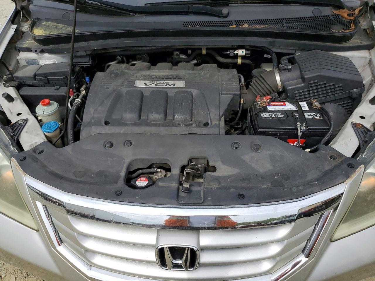 2009 Honda Odyssey Exl Silver vin: 5FNRL38739B048947