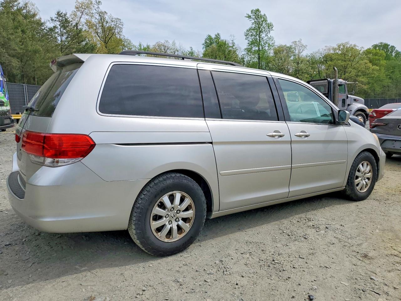 2009 Honda Odyssey Exl Silver vin: 5FNRL38739B048947