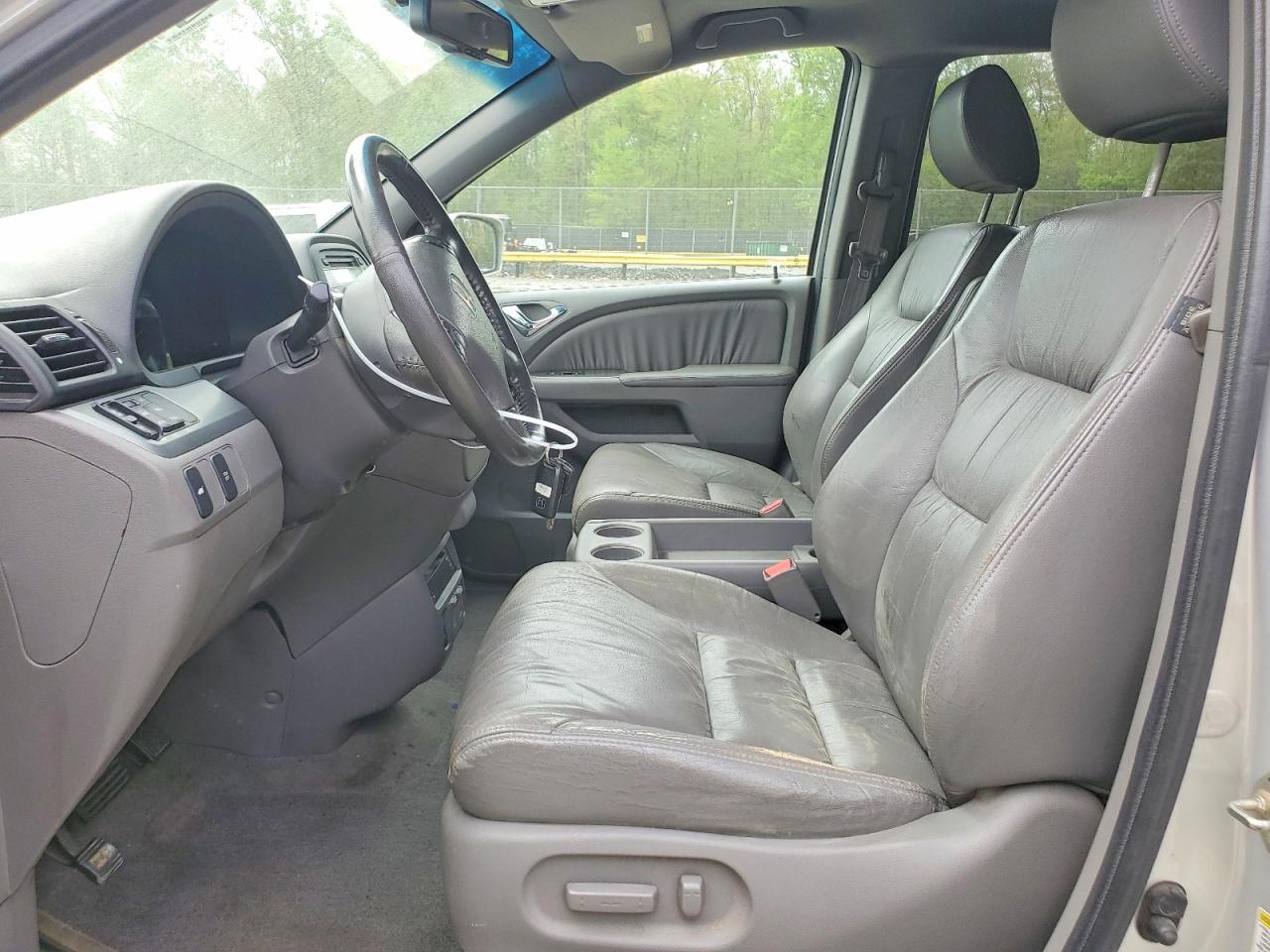 2009 Honda Odyssey Exl Silver vin: 5FNRL38739B048947