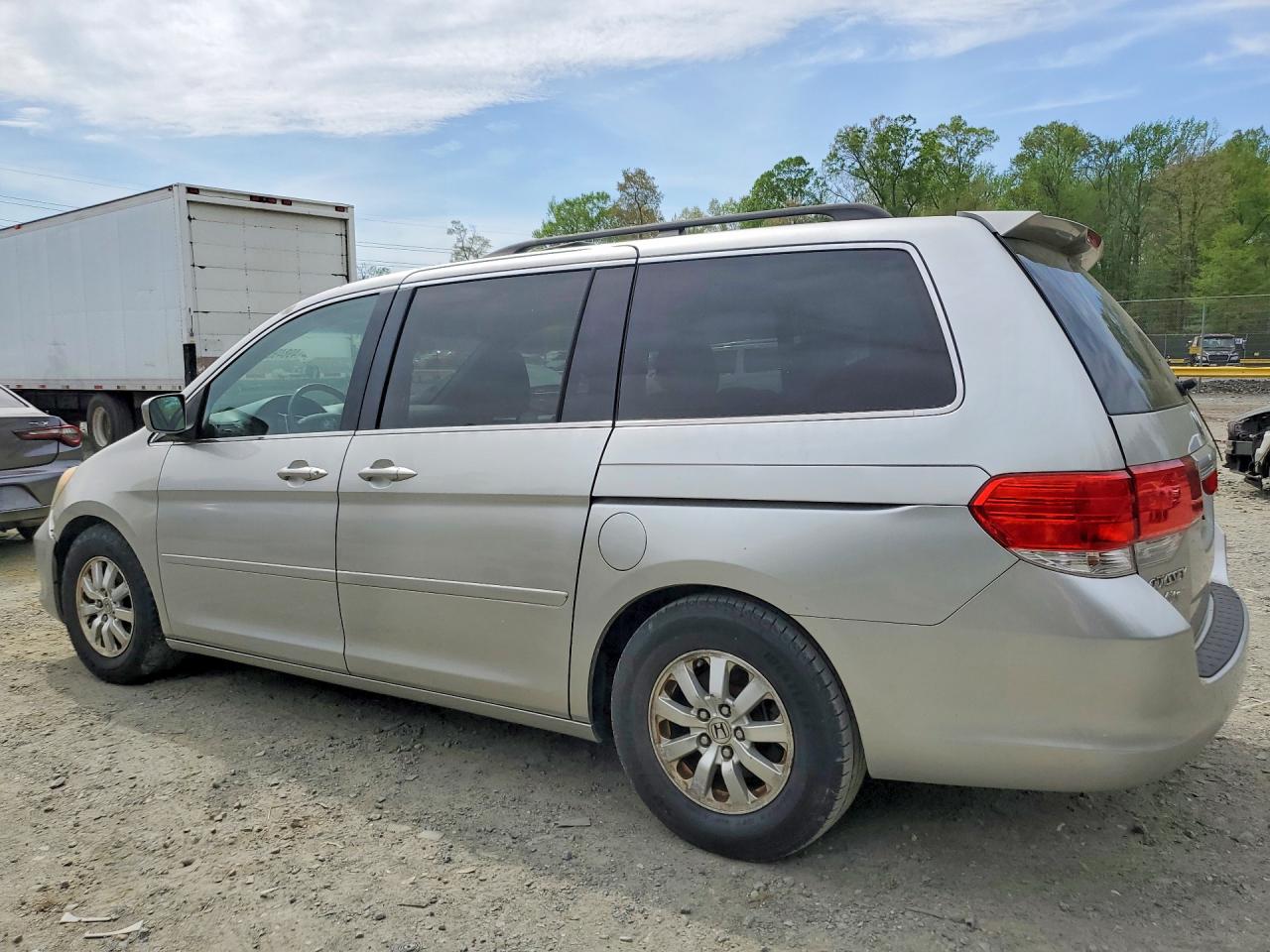 2009 Honda Odyssey Exl Silver vin: 5FNRL38739B048947