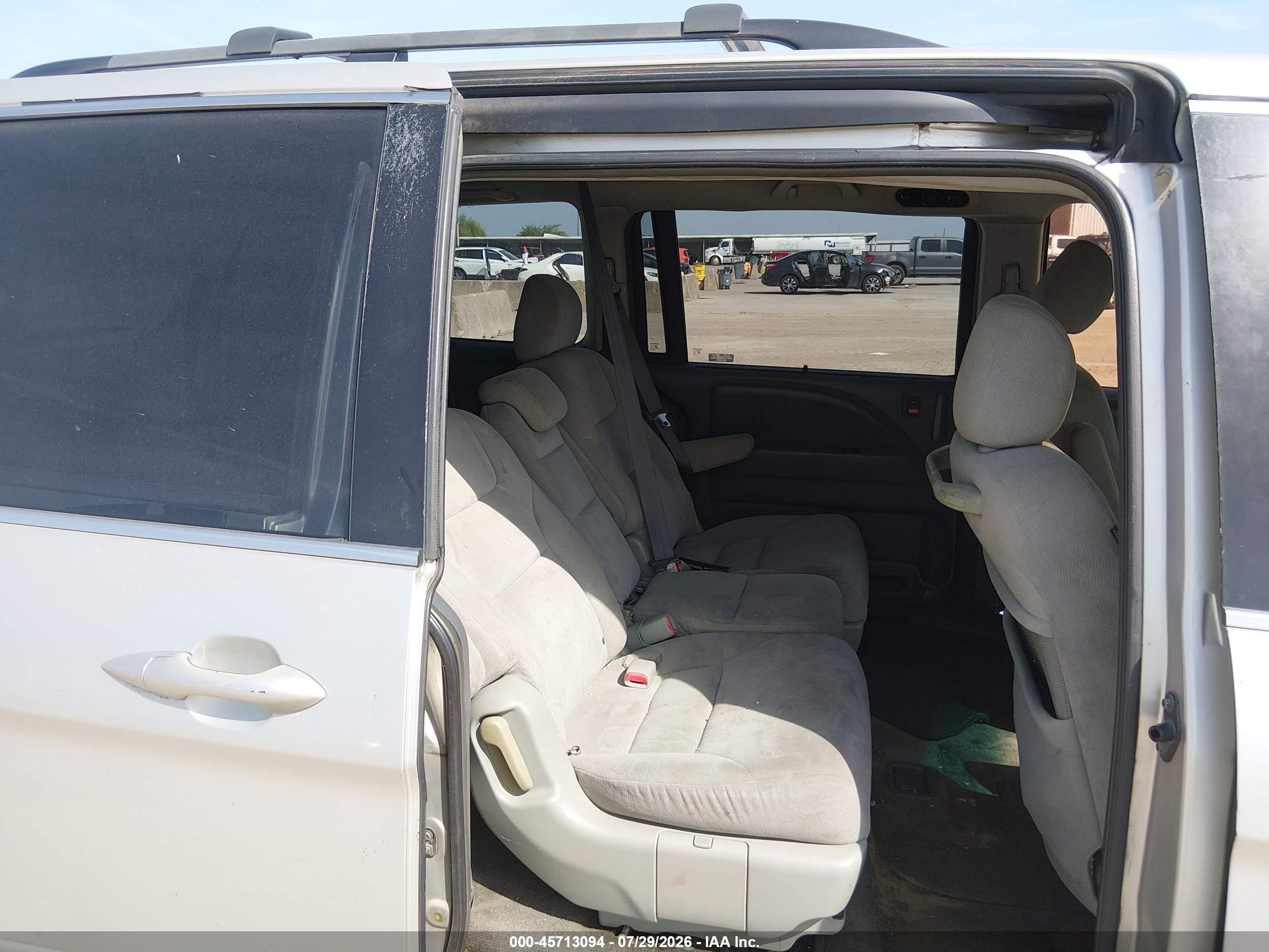 2005 Honda Odyssey Ex-l Gold vin: 5FNRL38745B129675