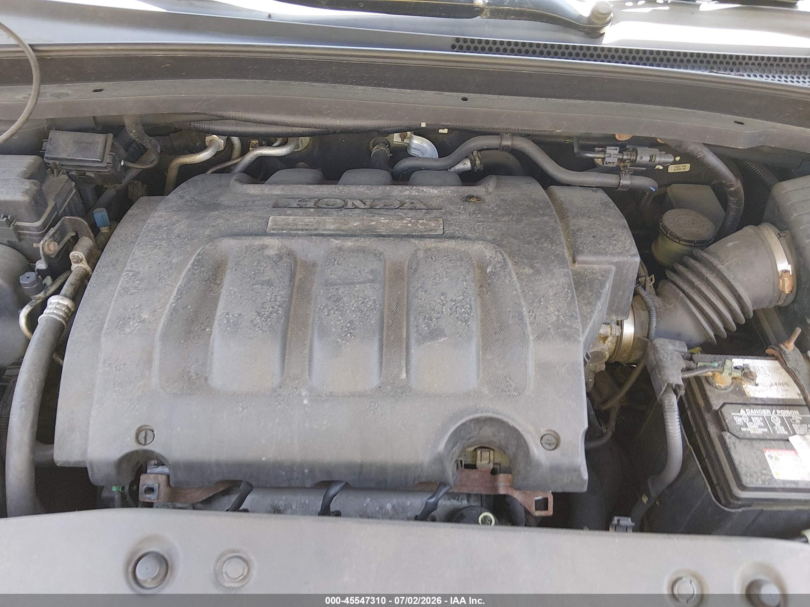 2006 Honda Odyssey Ex-l Gray vin: 5FNRL38746B015001
