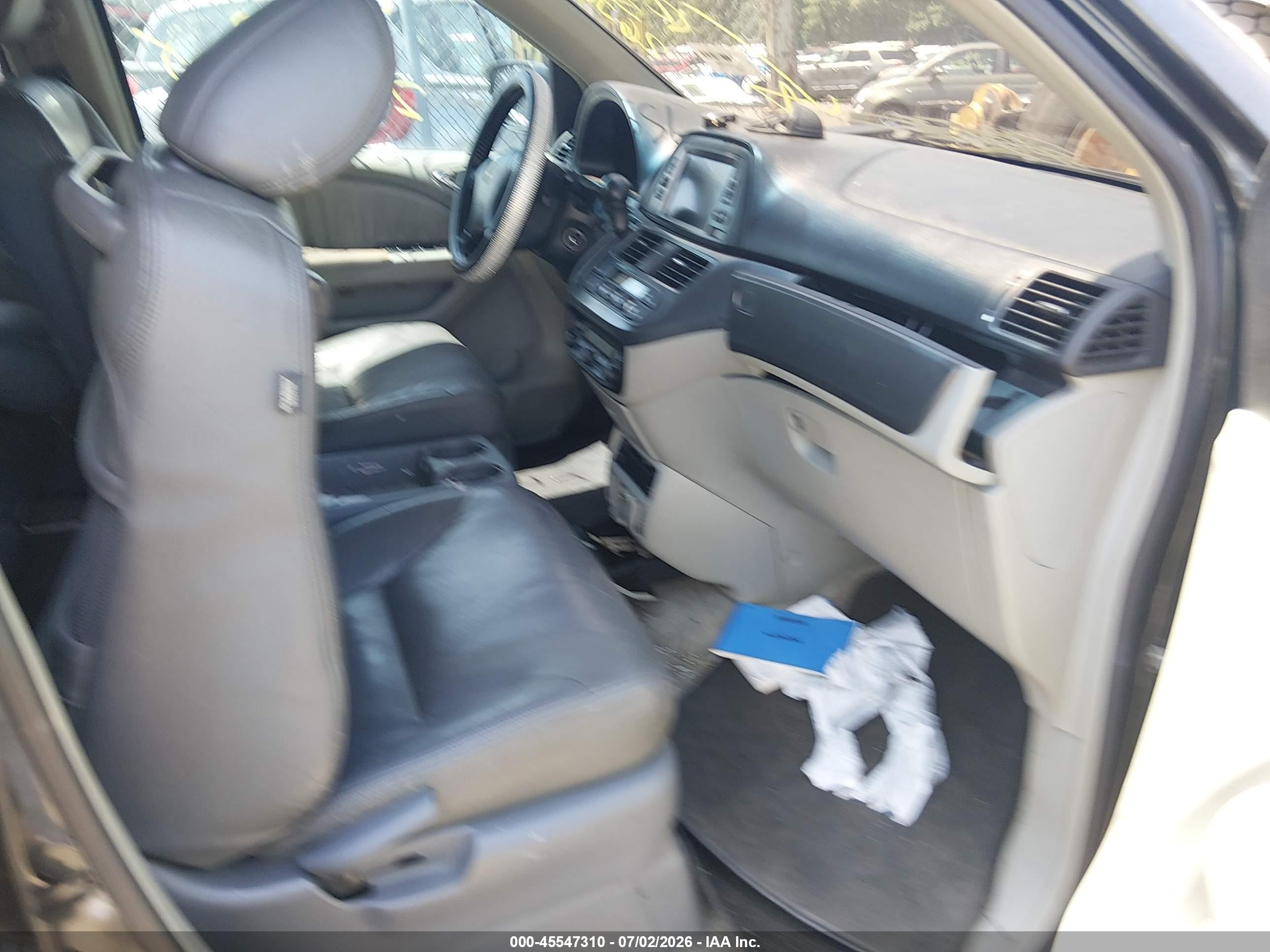 2006 Honda Odyssey Ex-l Gray vin: 5FNRL38746B015001