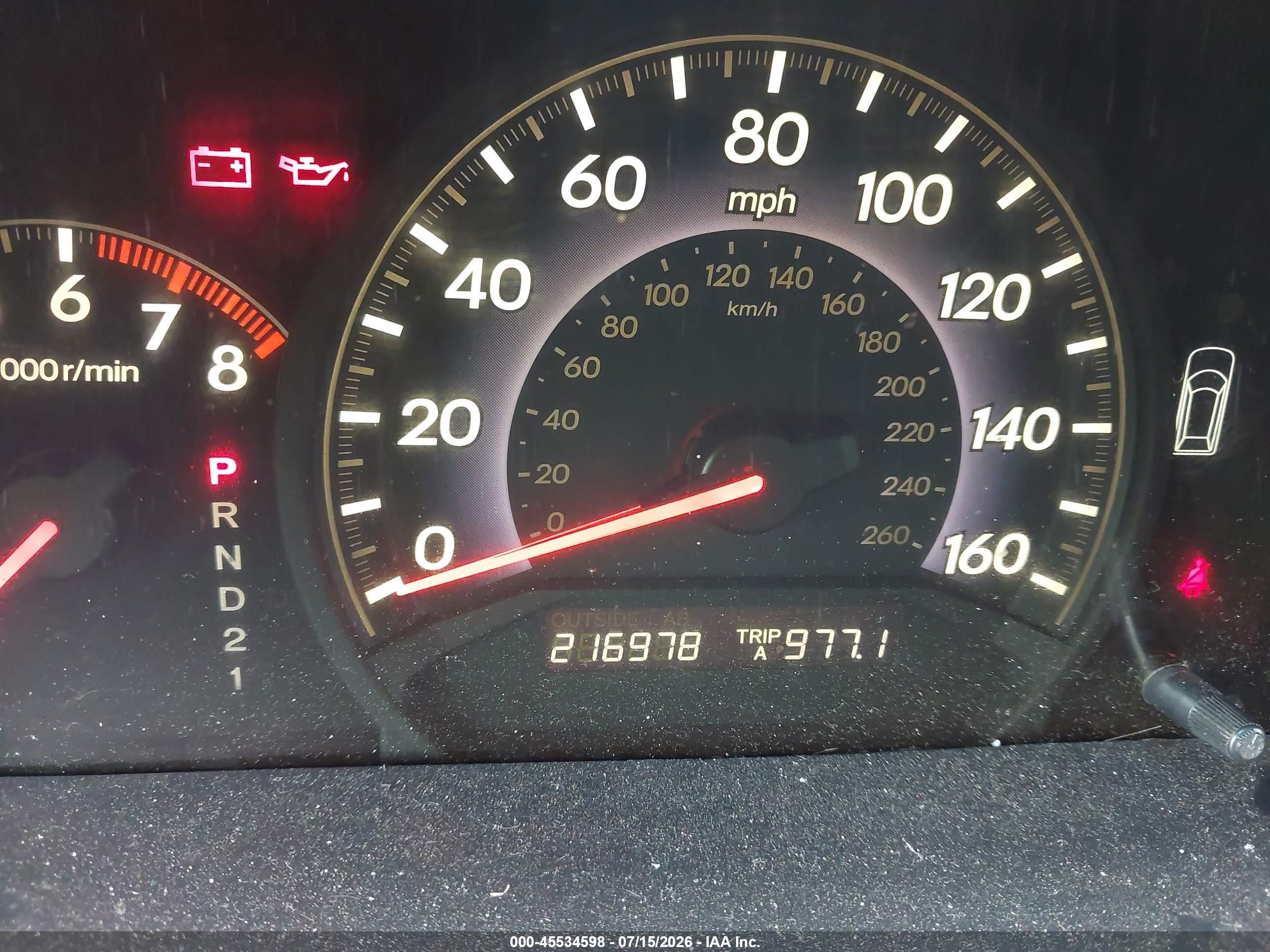 2006 Honda Odyssey Ex-l Tan vin: 5FNRL38746B027746