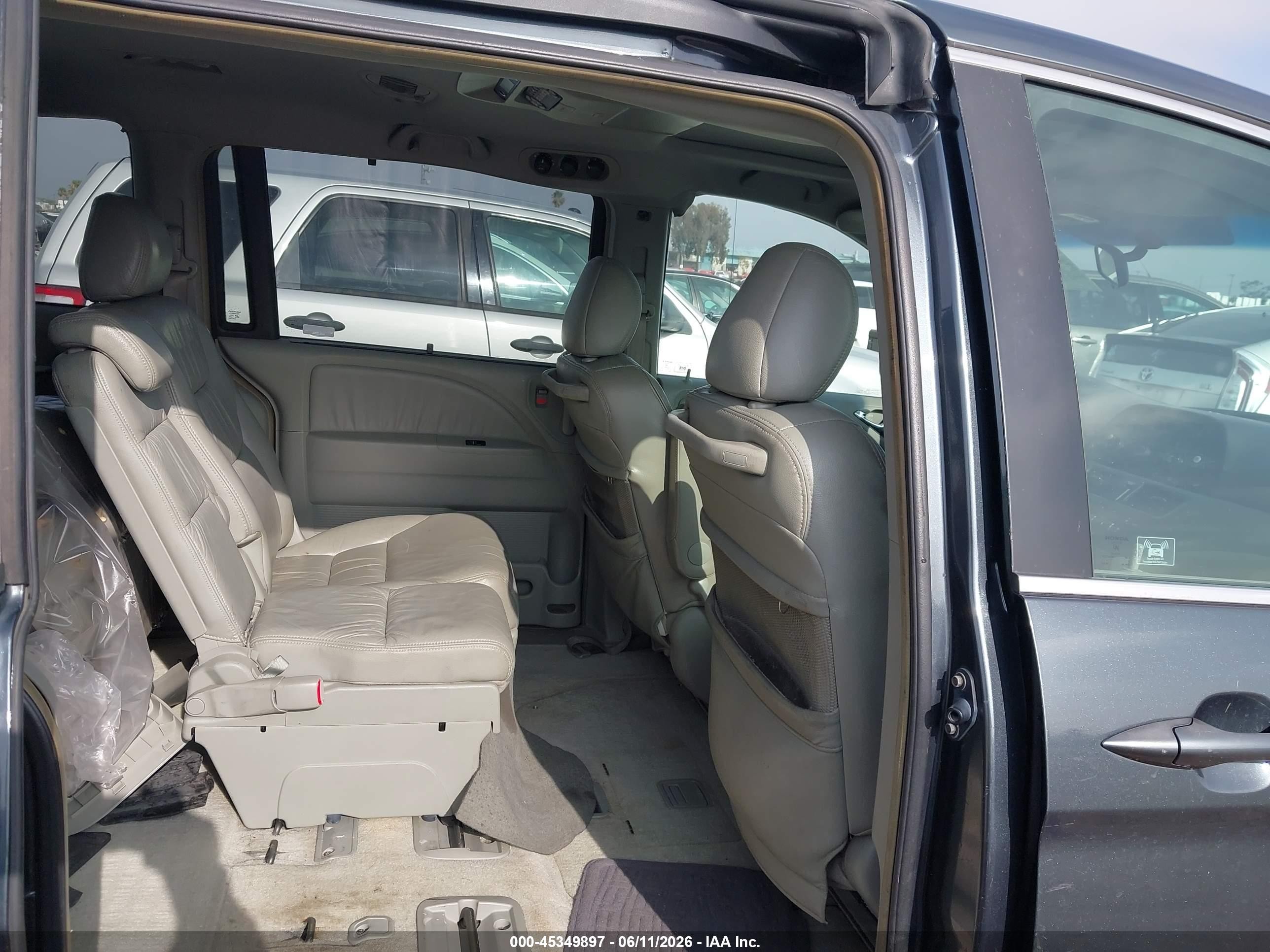 2006 Honda Odyssey Ex-l Pewter vin: 5FNRL38746B430545
