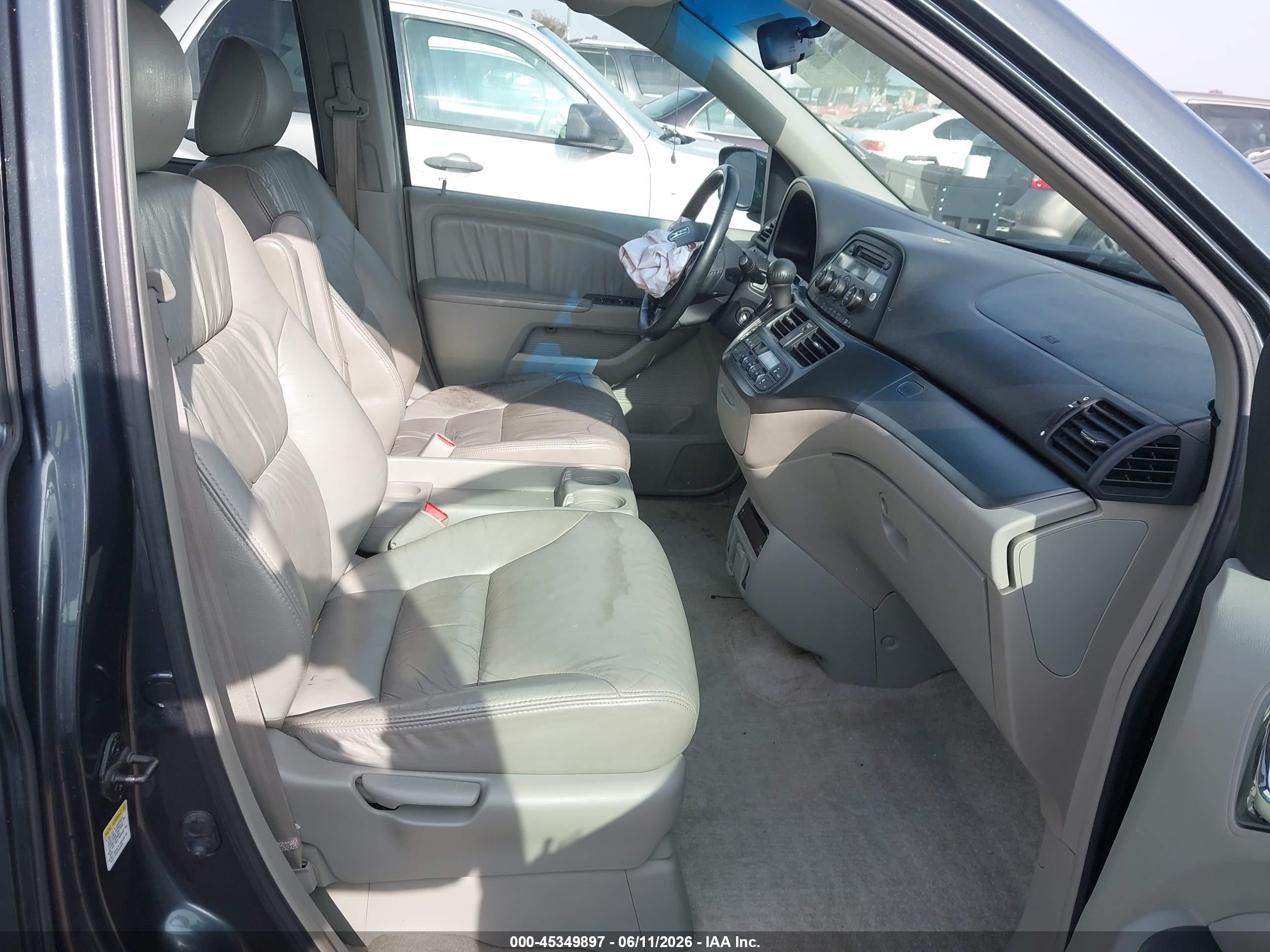 2006 Honda Odyssey Ex-l Pewter vin: 5FNRL38746B430545