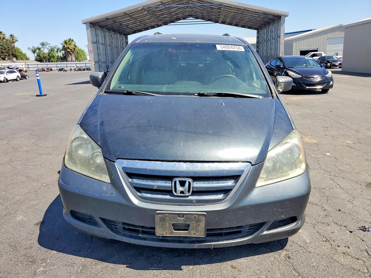 2006 Honda Odyssey Exl Gray vin: 5FNRL38746B433042