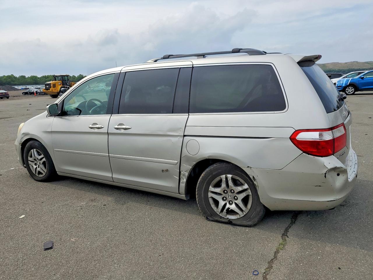2006 Honda Odyssey Exl Серебряный vin: 5FNRL38746B440959