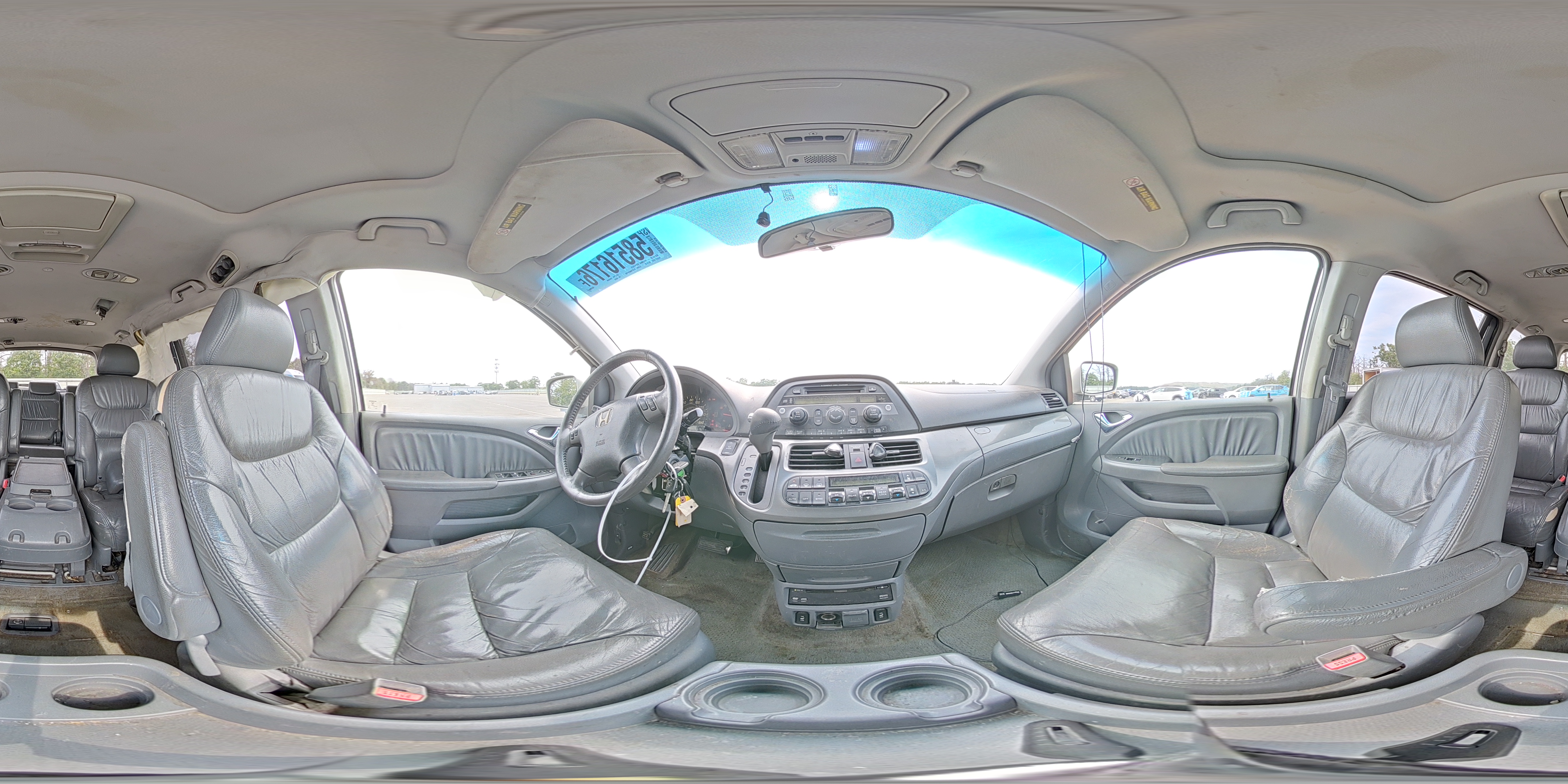 2006 Honda Odyssey Exl Серебряный vin: 5FNRL38746B440959