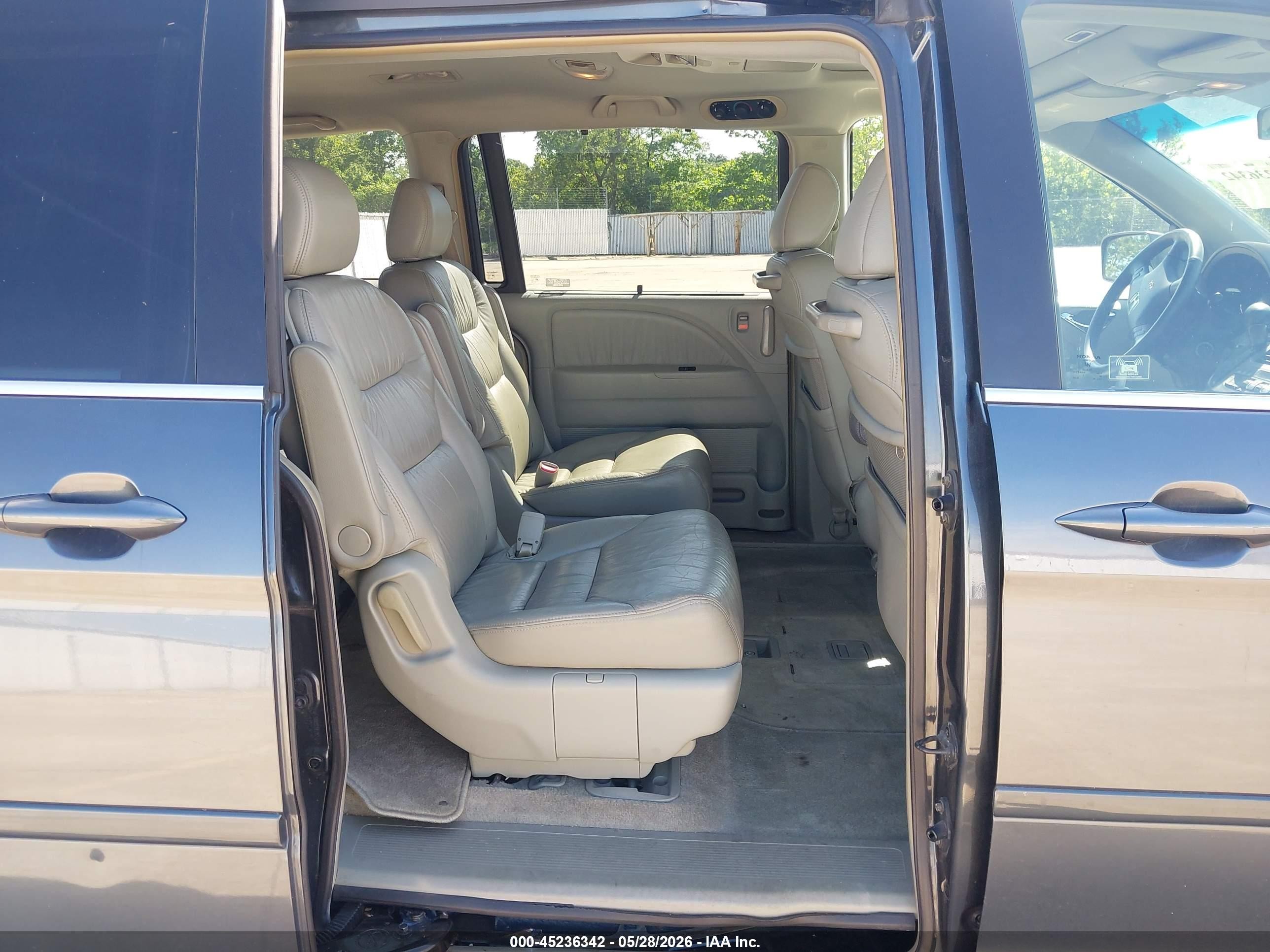 2006 Honda Odyssey Ex-l Серый vin: 5FNRL38746B454070