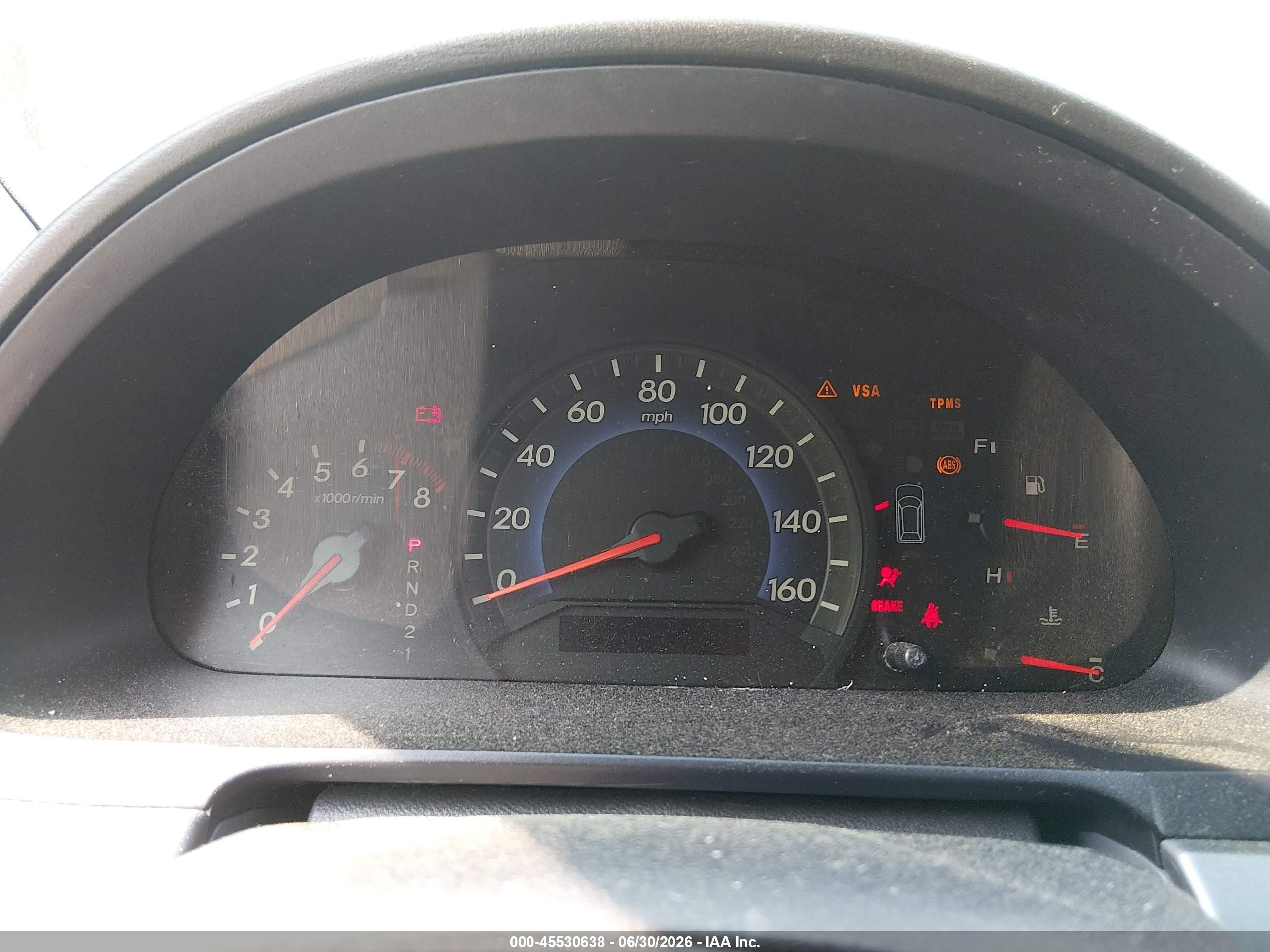 2007 Honda Odyssey Ex-l Blue vin: 5FNRL38747B014710
