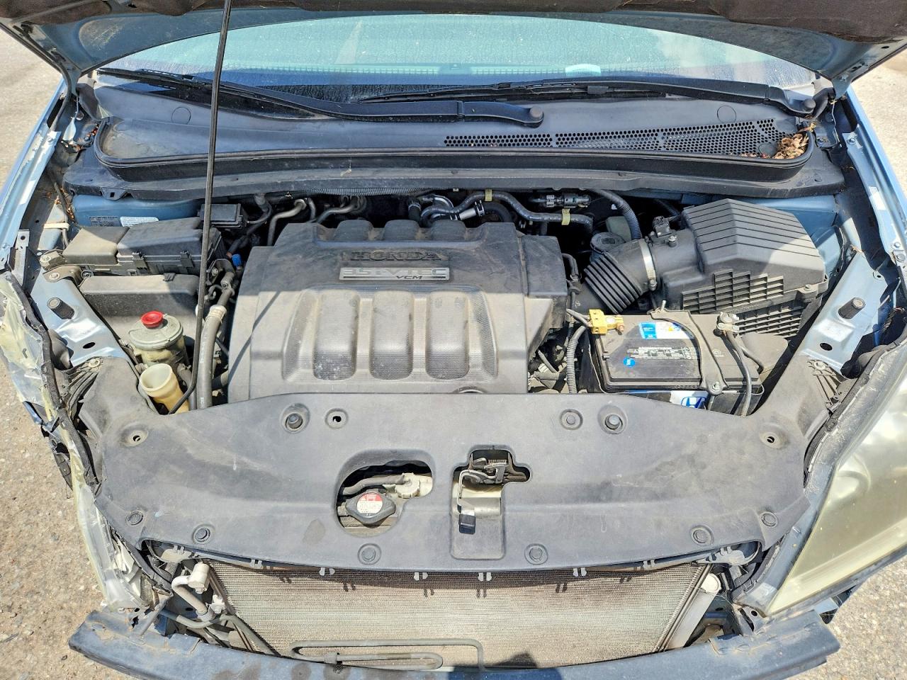 2007 Honda Odyssey Exl Blue vin: 5FNRL38747B037596