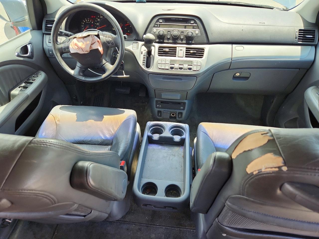 2007 Honda Odyssey Exl Blue vin: 5FNRL38747B037596