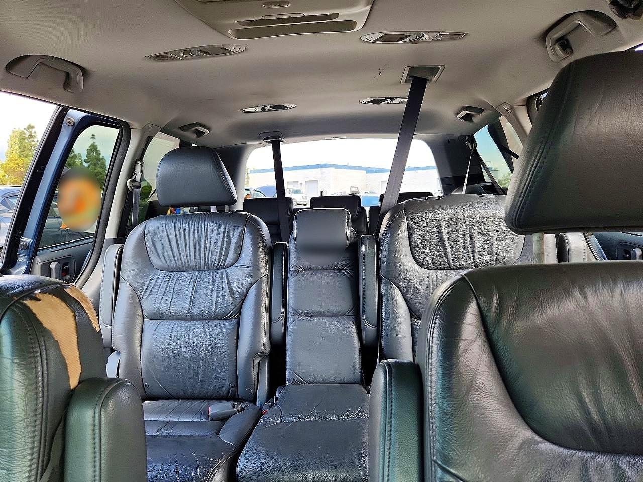 2007 Honda Odyssey Exl Blue vin: 5FNRL38747B037596