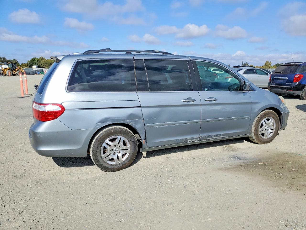 2007 Honda Odyssey Exl Бирюзовый vin: 5FNRL38747B075507