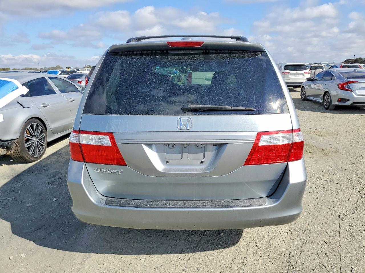 2007 Honda Odyssey Exl Бирюзовый vin: 5FNRL38747B075507