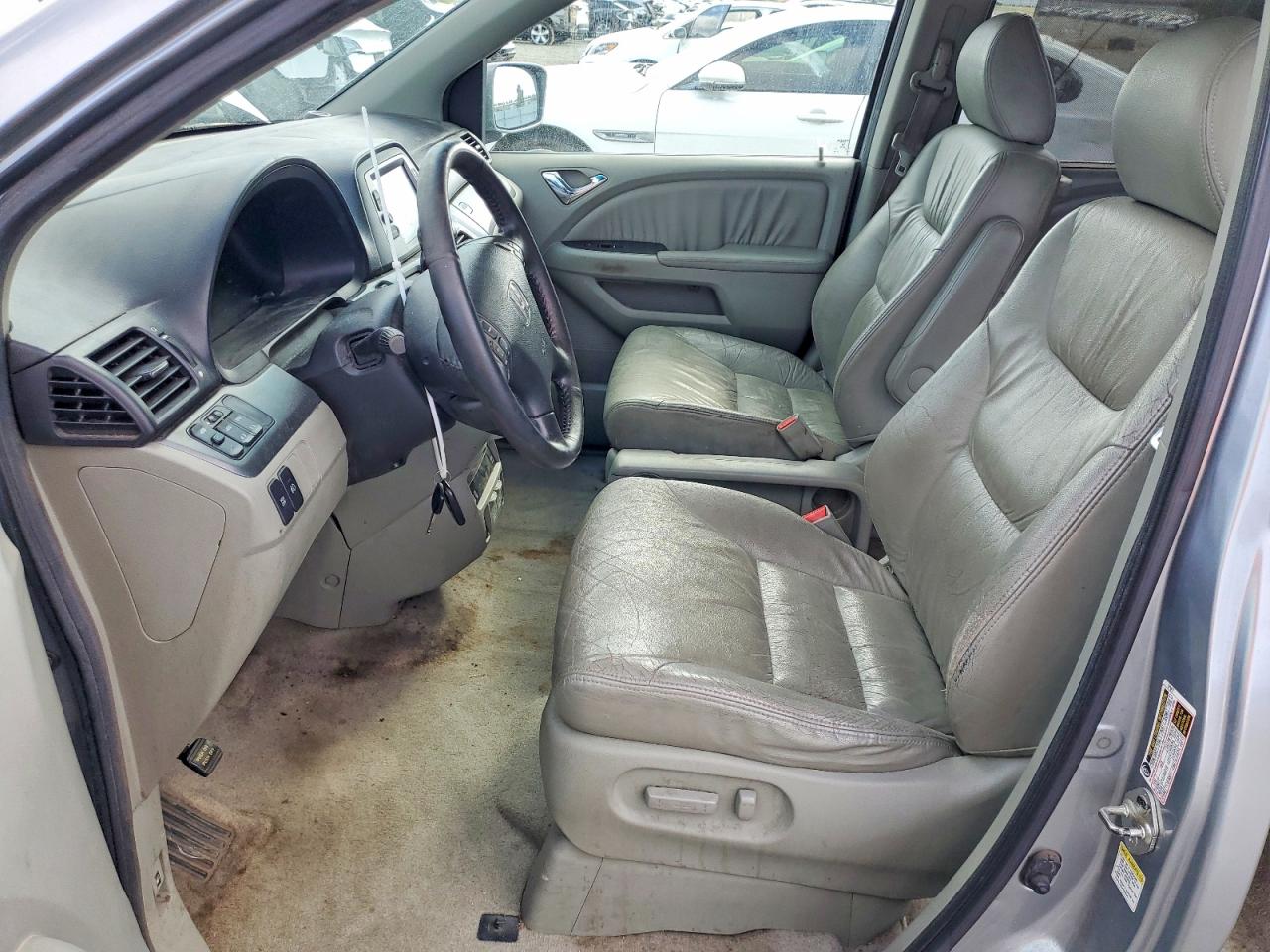 2007 Honda Odyssey Exl Бирюзовый vin: 5FNRL38747B075507