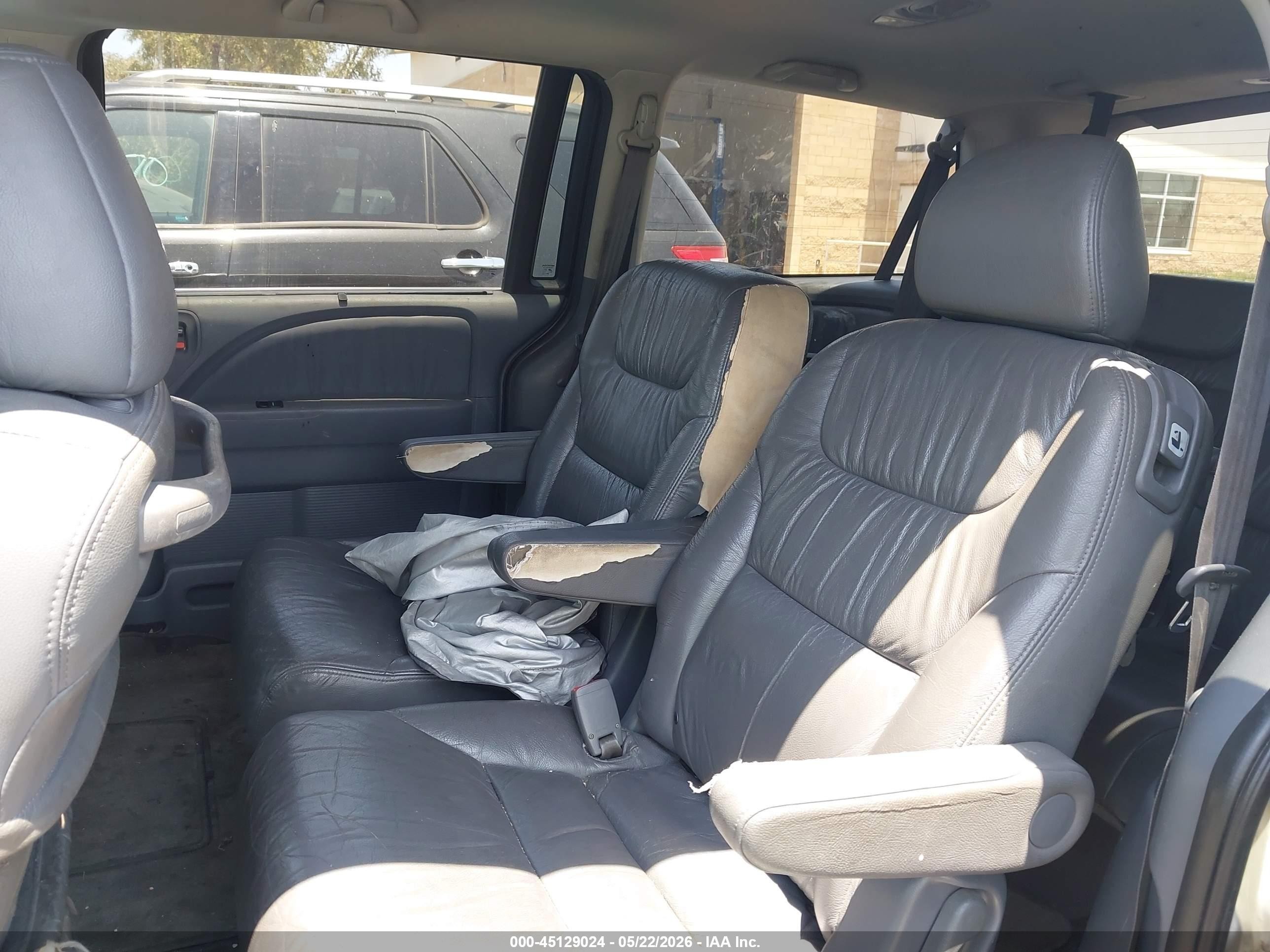 2007 Honda Odyssey Ex-l Silver vin: 5FNRL38747B100972