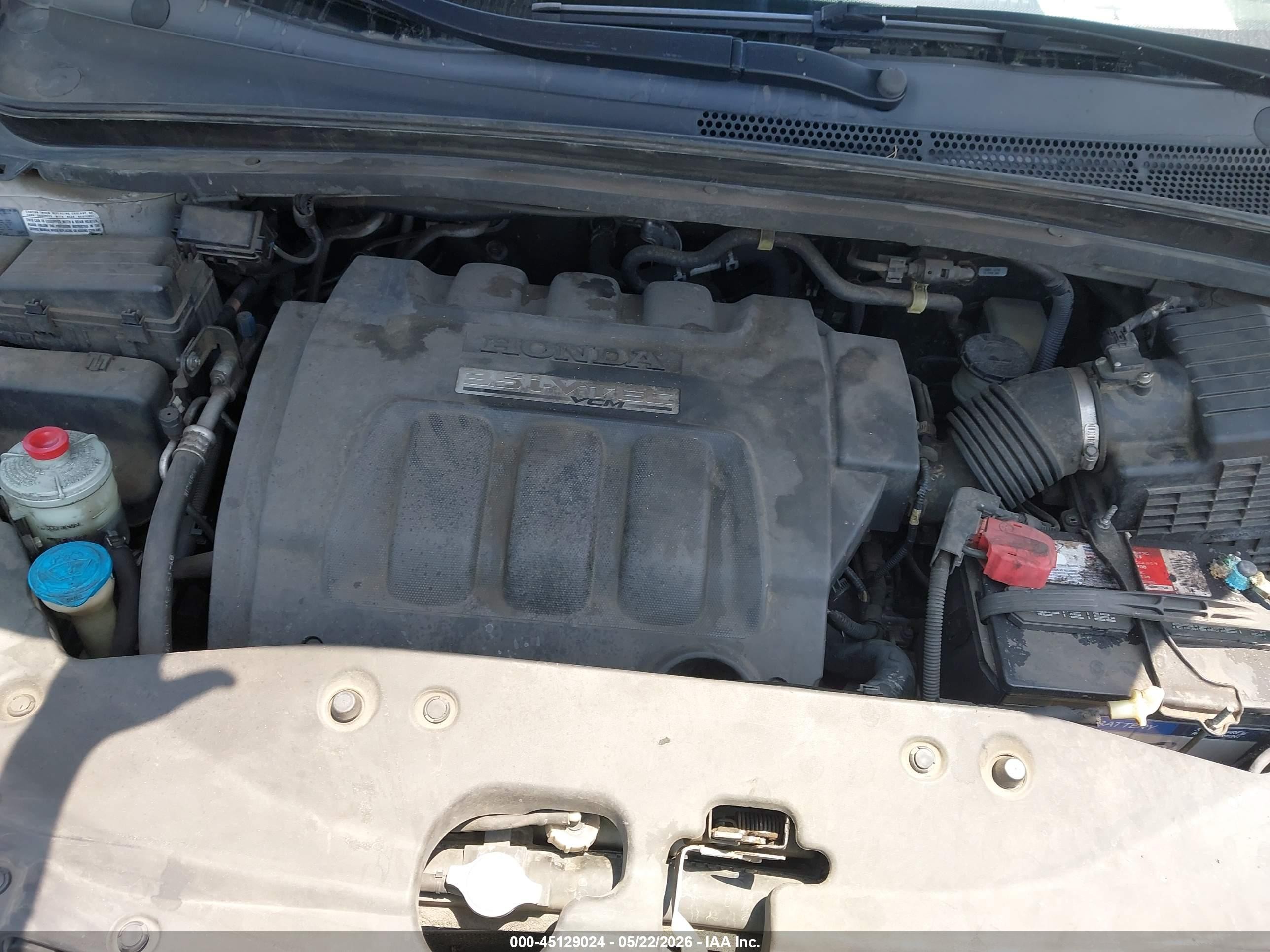 2007 Honda Odyssey Ex-l Silver vin: 5FNRL38747B100972