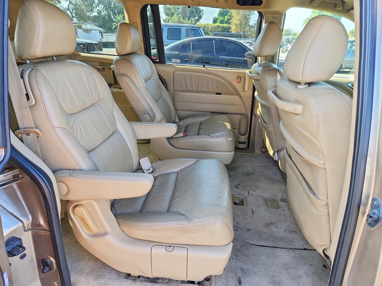 2007 Honda Odyssey Exl Золотой vin: 5FNRL38747B432202