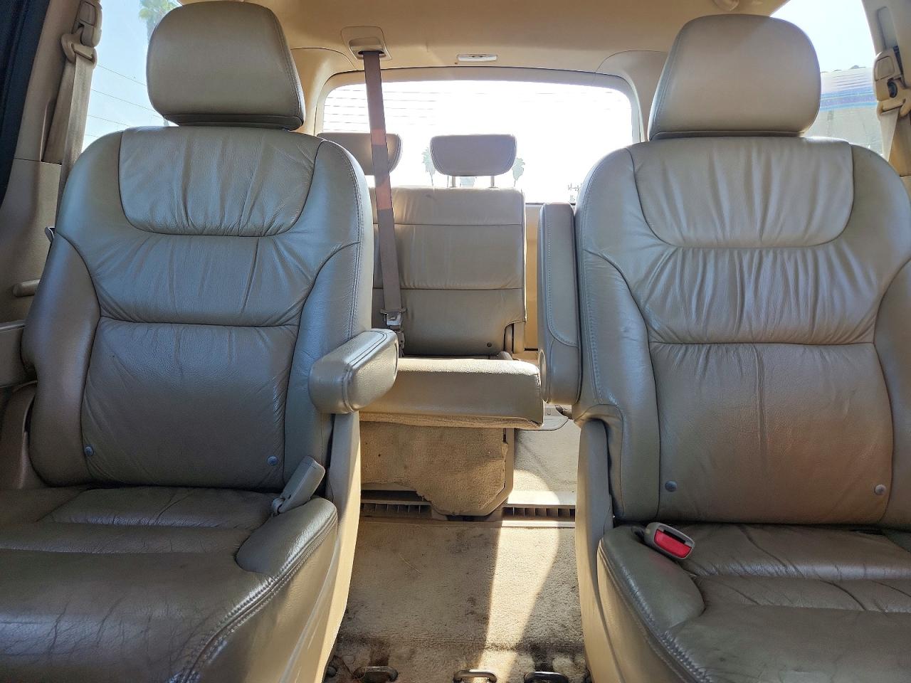 2007 Honda Odyssey Exl Золотой vin: 5FNRL38747B432202