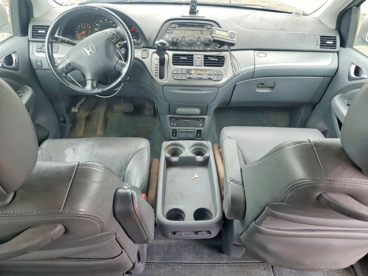 2007 Honda Odyssey Exl Silver vin: 5FNRL38747B439635
