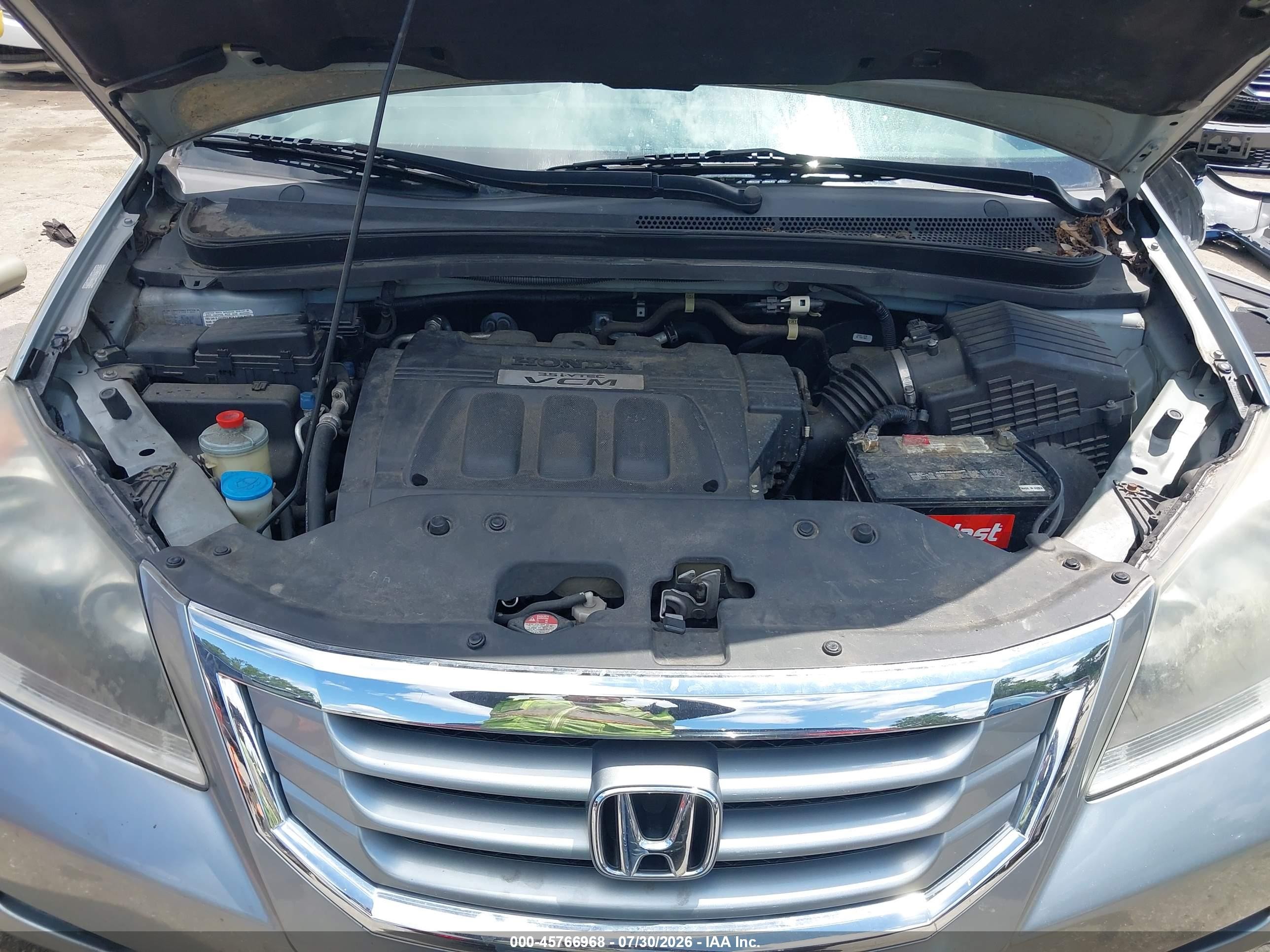 2008 Honda Odyssey Ex-l Gray vin: 5FNRL38748B035333