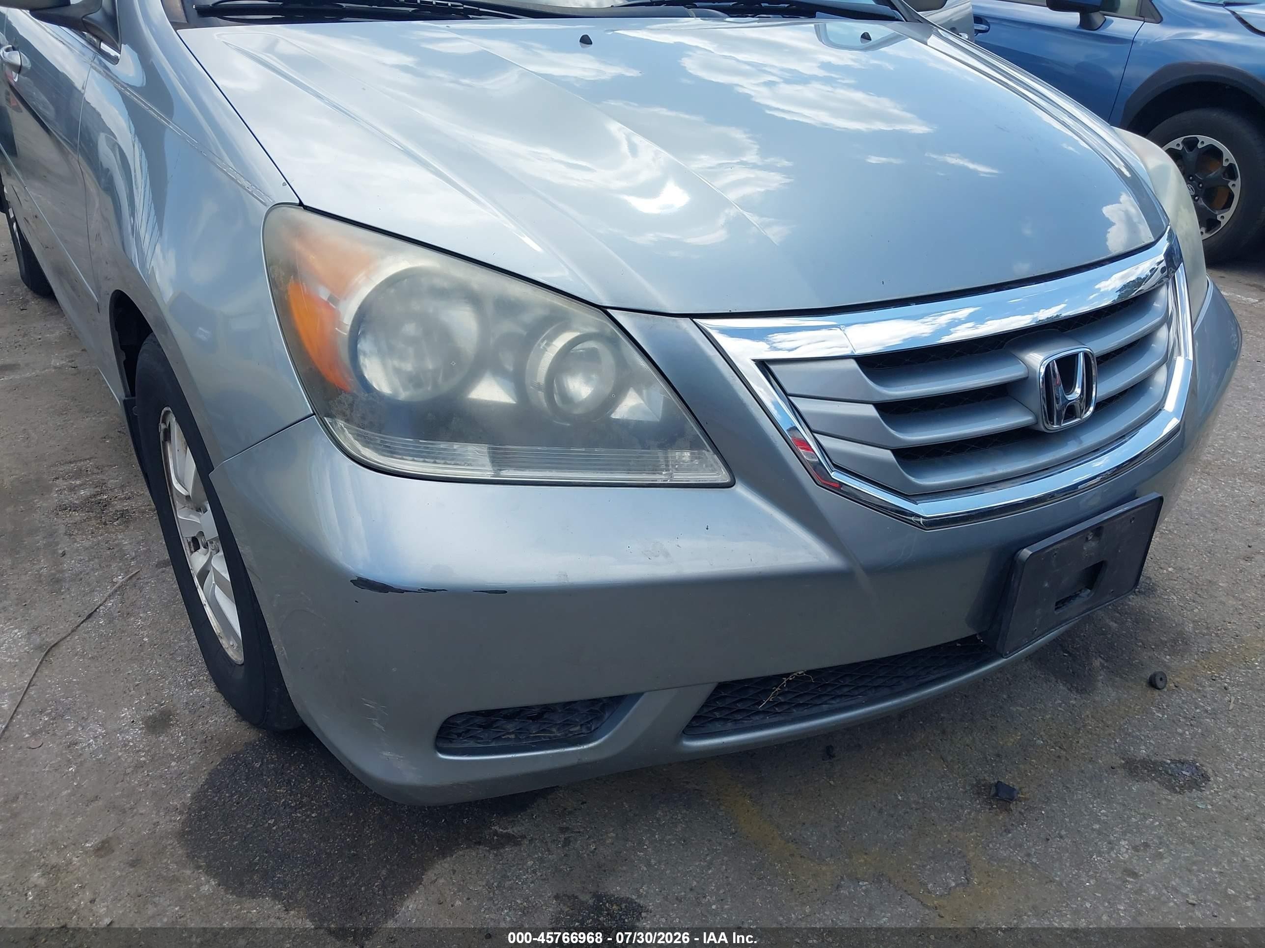 2008 Honda Odyssey Ex-l Gray vin: 5FNRL38748B035333