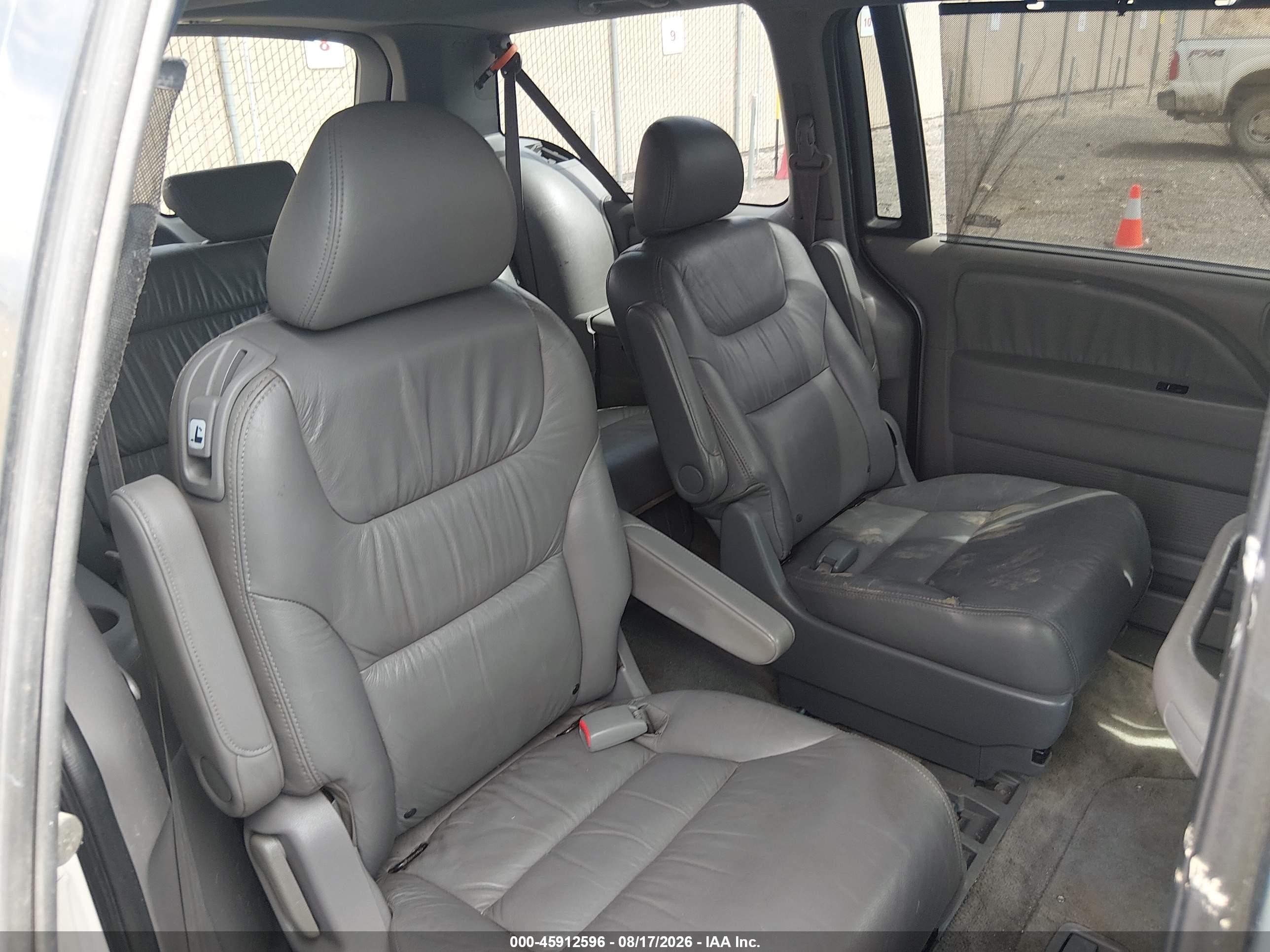 2008 Honda Odyssey Ex-l Blue vin: 5FNRL38748B060717