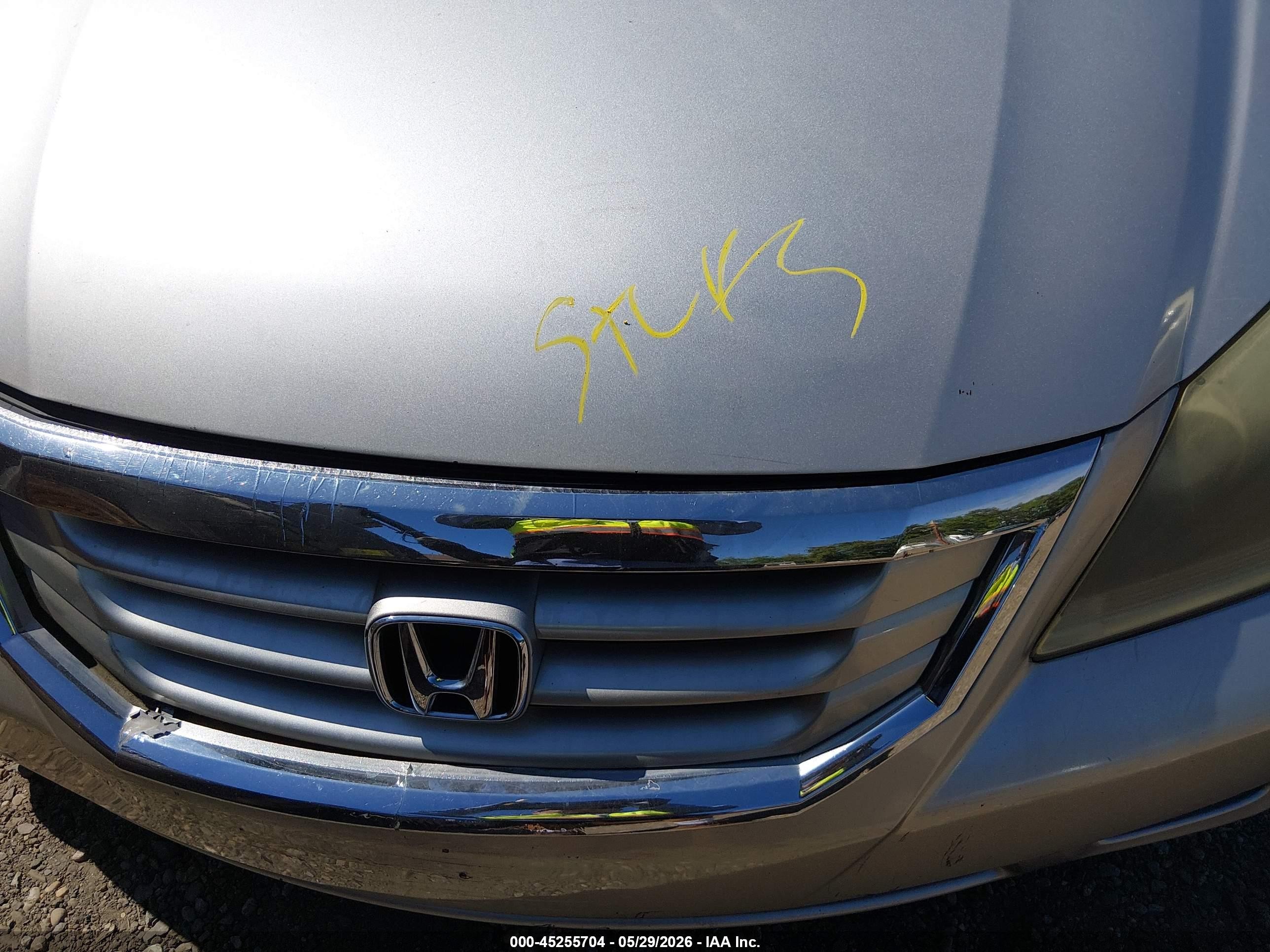 2008 Honda Odyssey Ex-l Золотой vin: 5FNRL38748B410010