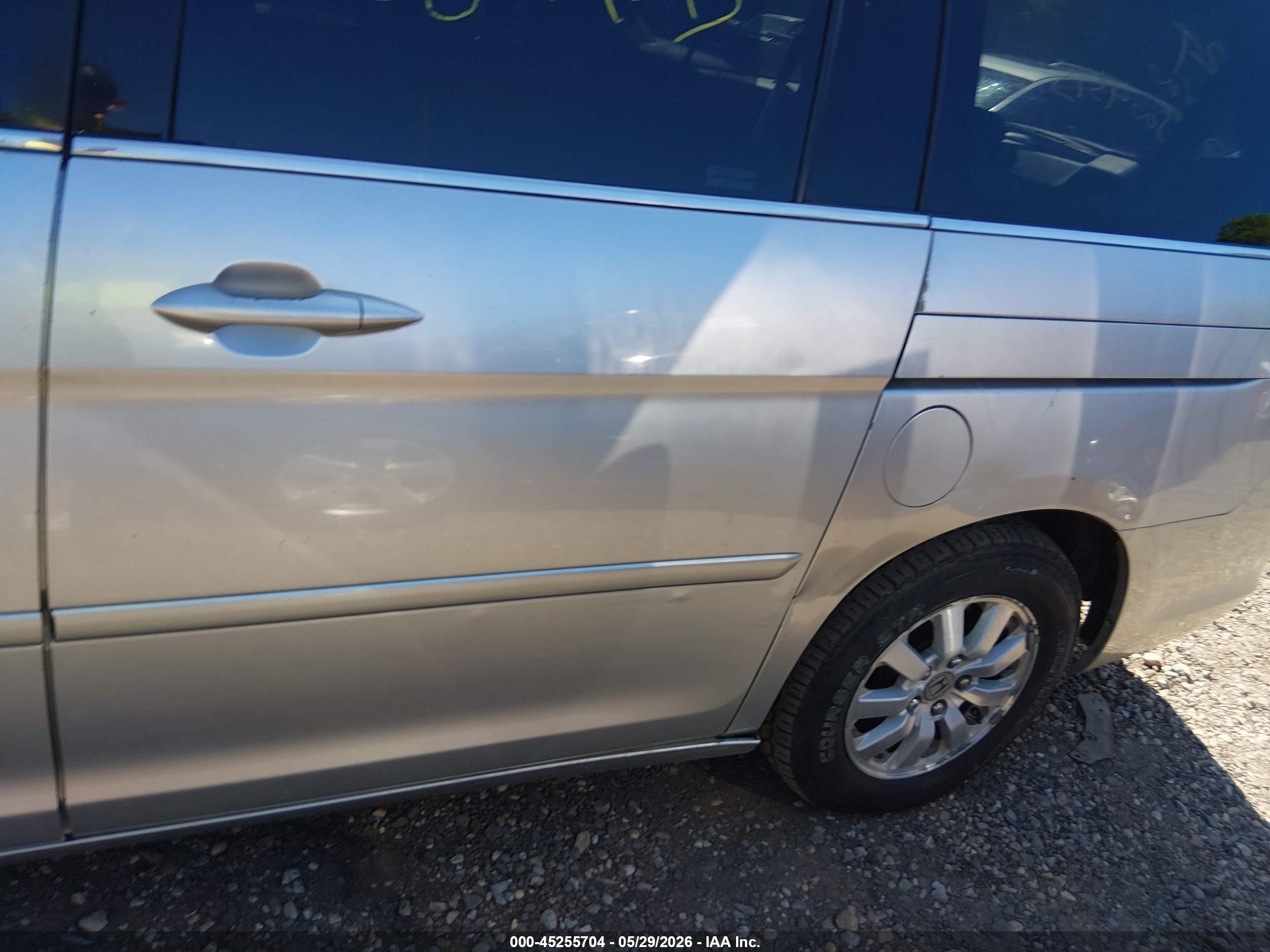2008 Honda Odyssey Ex-l Золотой vin: 5FNRL38748B410010