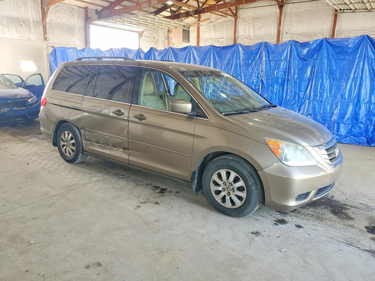 2009 Honda Odyssey Exl Gold vin: 5FNRL38749B000633